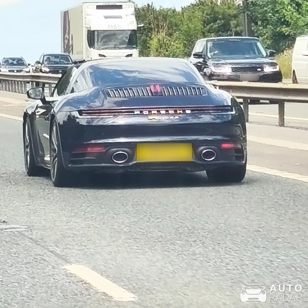 Porsche 992 Targa 4S MkI spotted in Preston