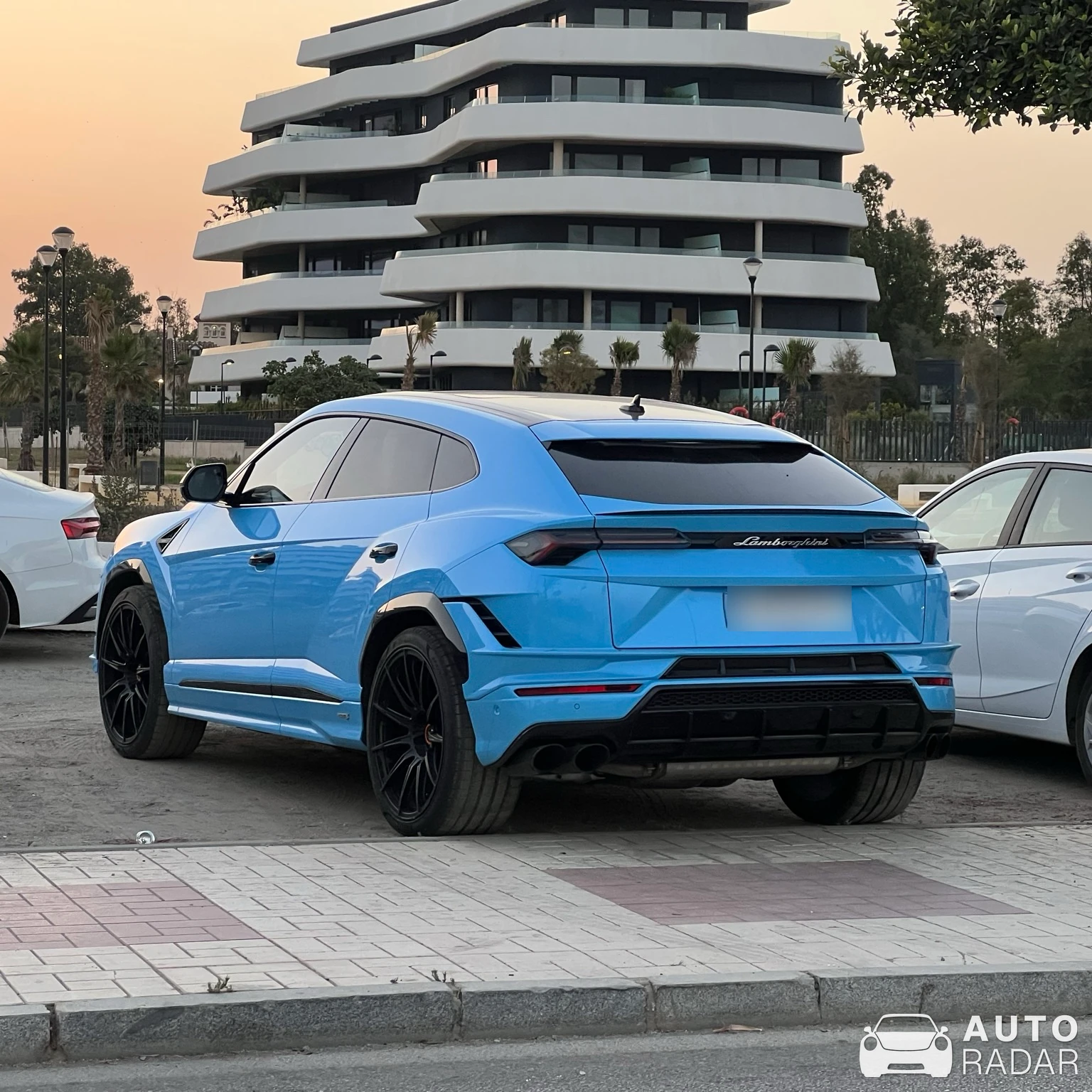 Lamborghini Urus S spotted in Torremolinos