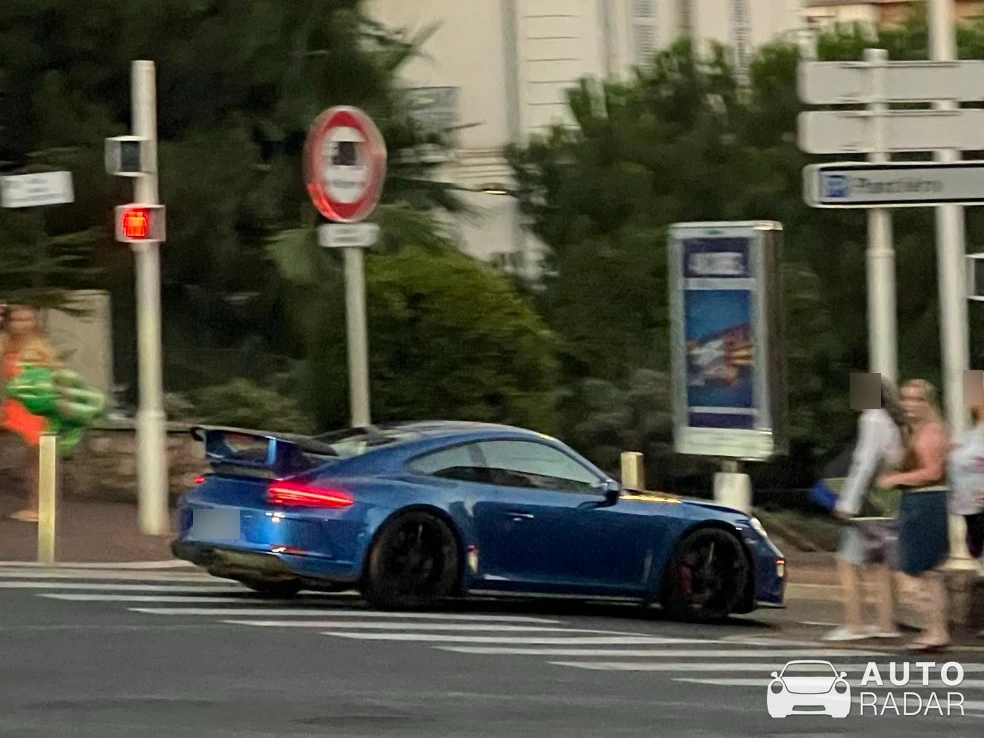 Porsche 991 GT3 MkI spotted in Cannes