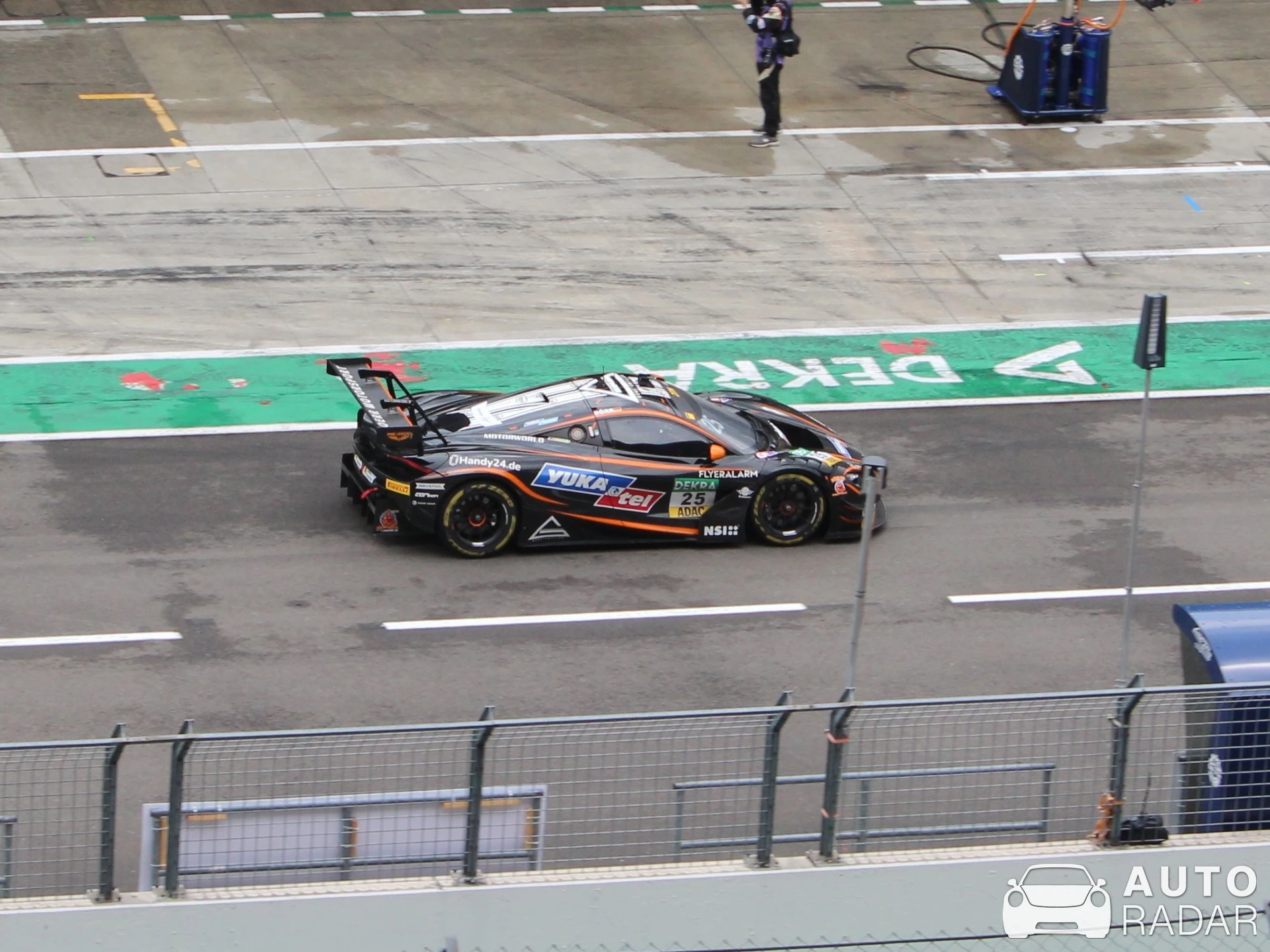 McLaren 720S GT3 EVO spotted in Schipkau