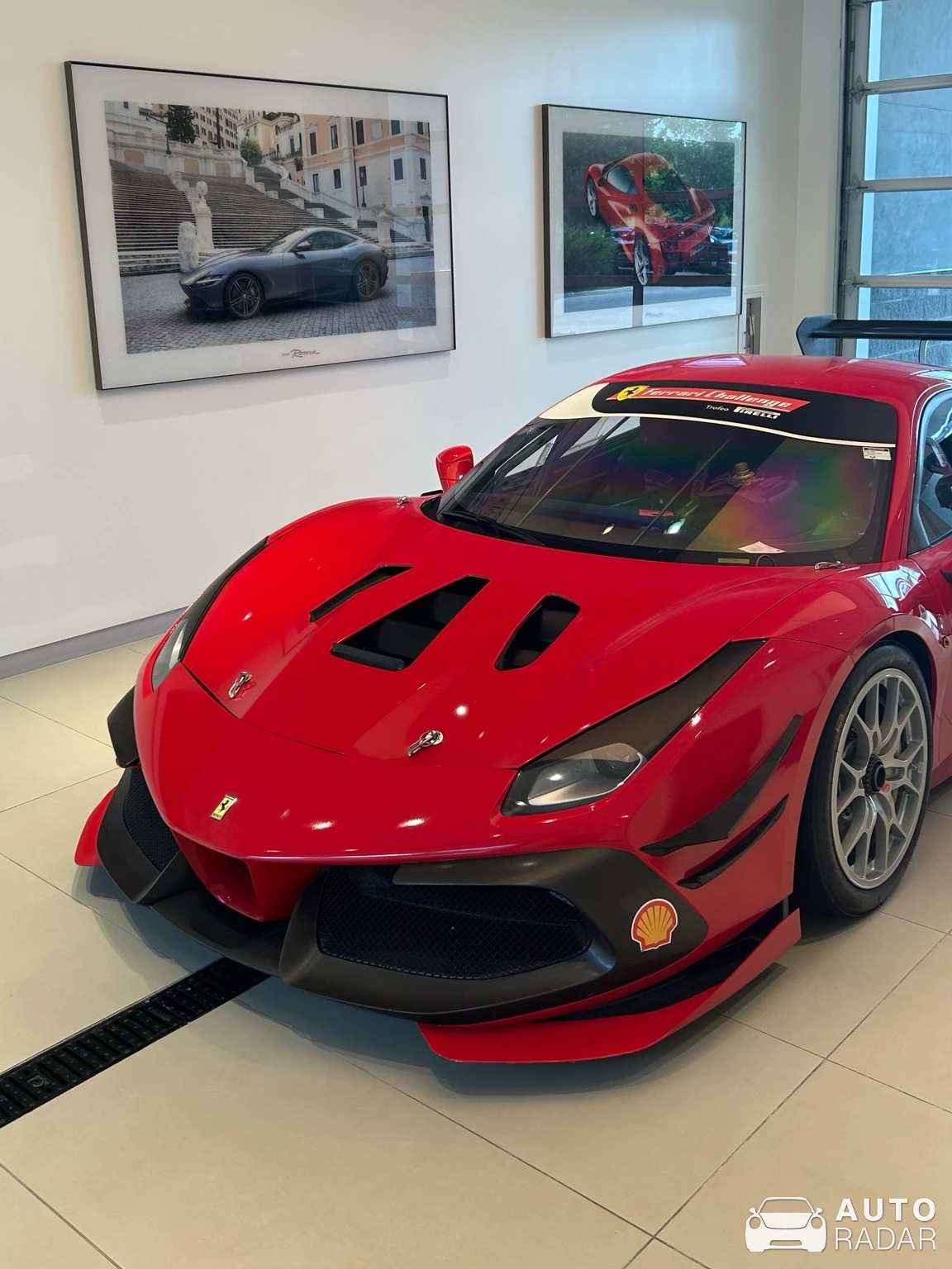 Ferrari 488 Challenge EVO spotted in Dublin