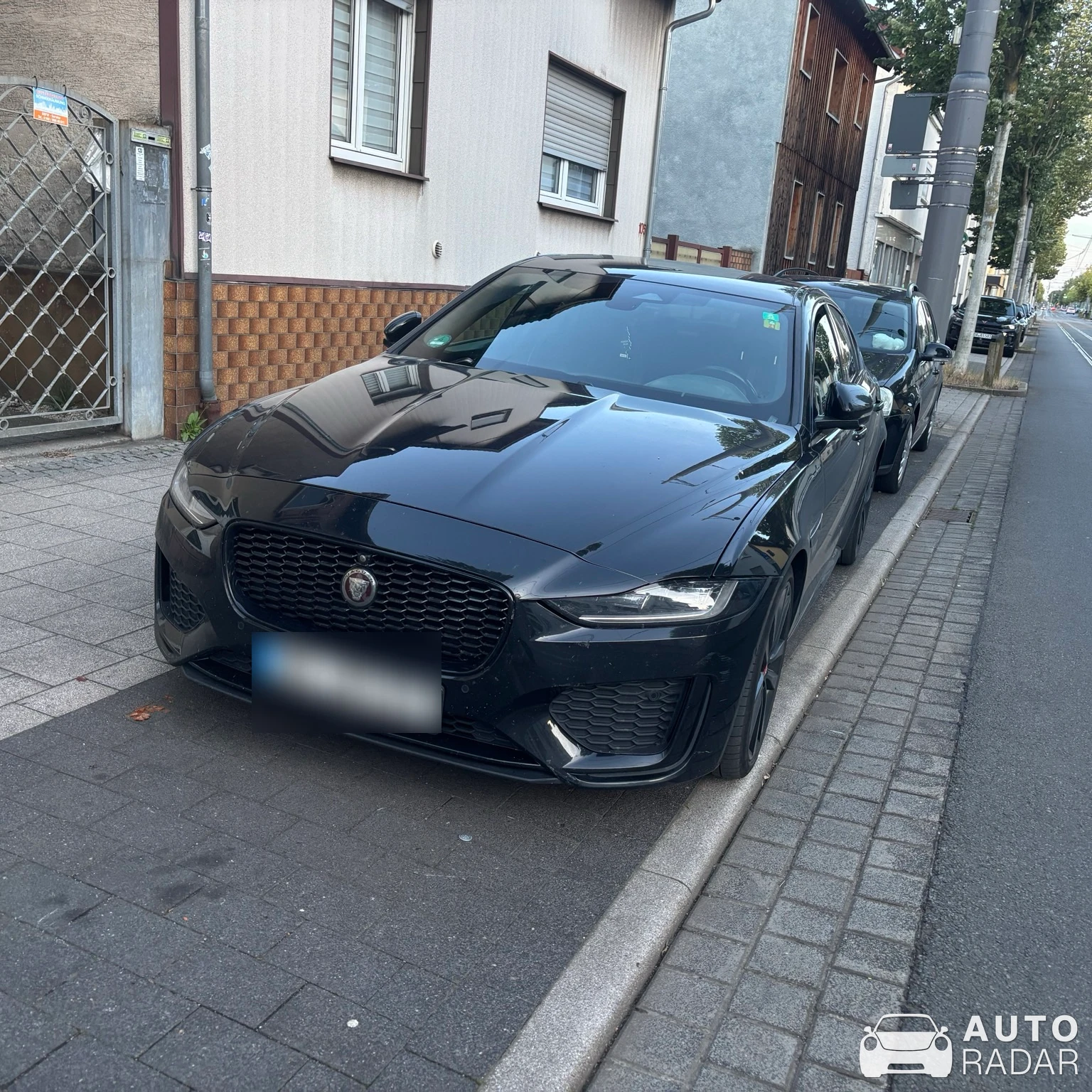 Jaguar XF spotted in Darmstadt