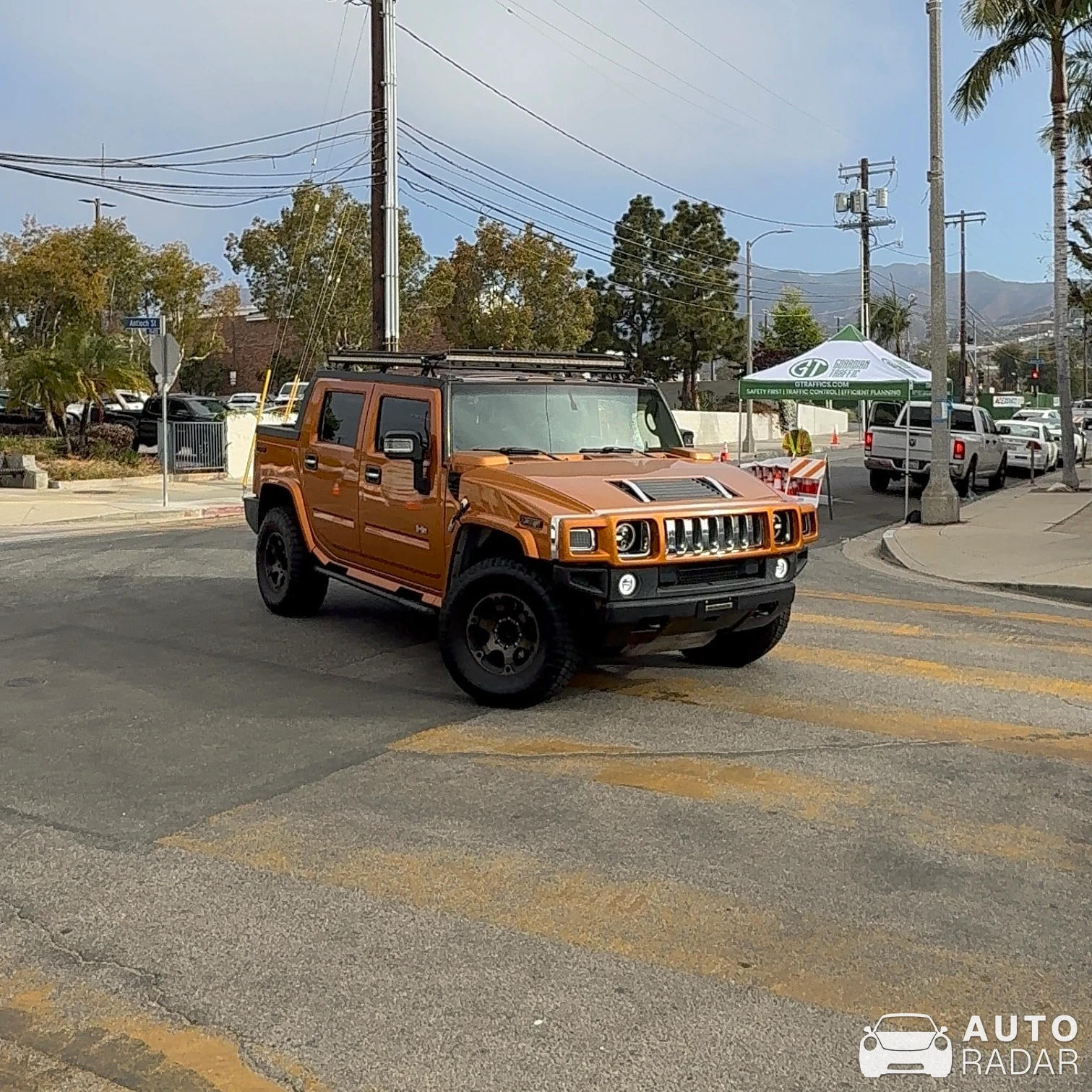 Hummer H2 SUT spotted in Los Angeles