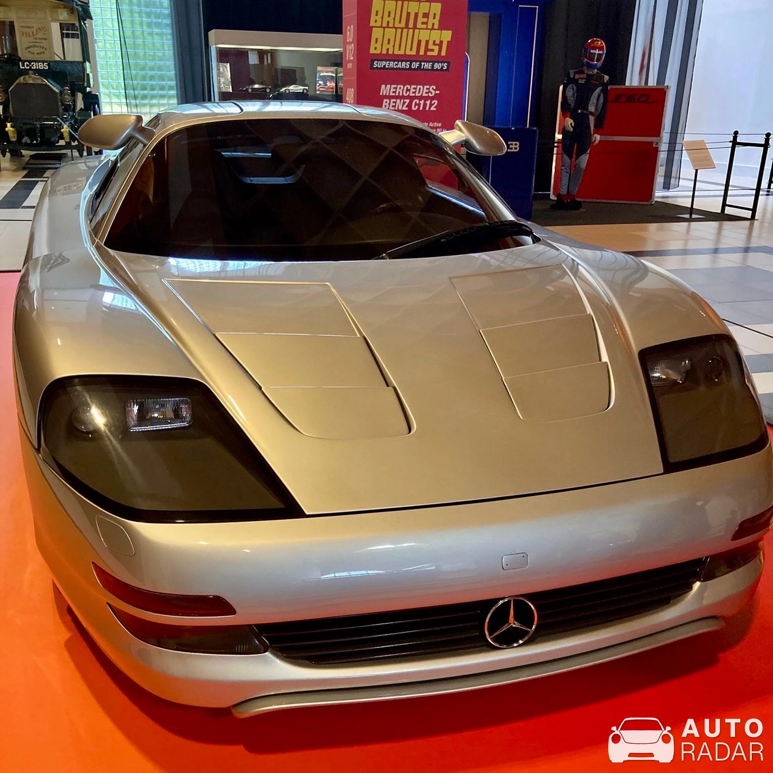 Mercedes-Benz C112 spotted in Den Haag