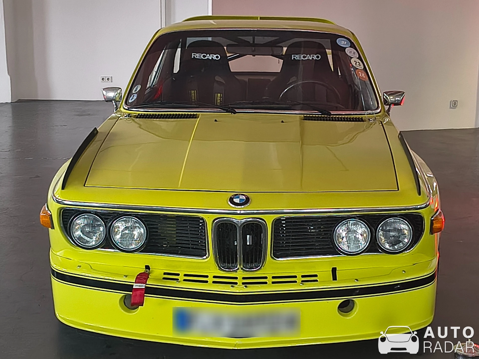 BMW E9 spotted in Frankfurt