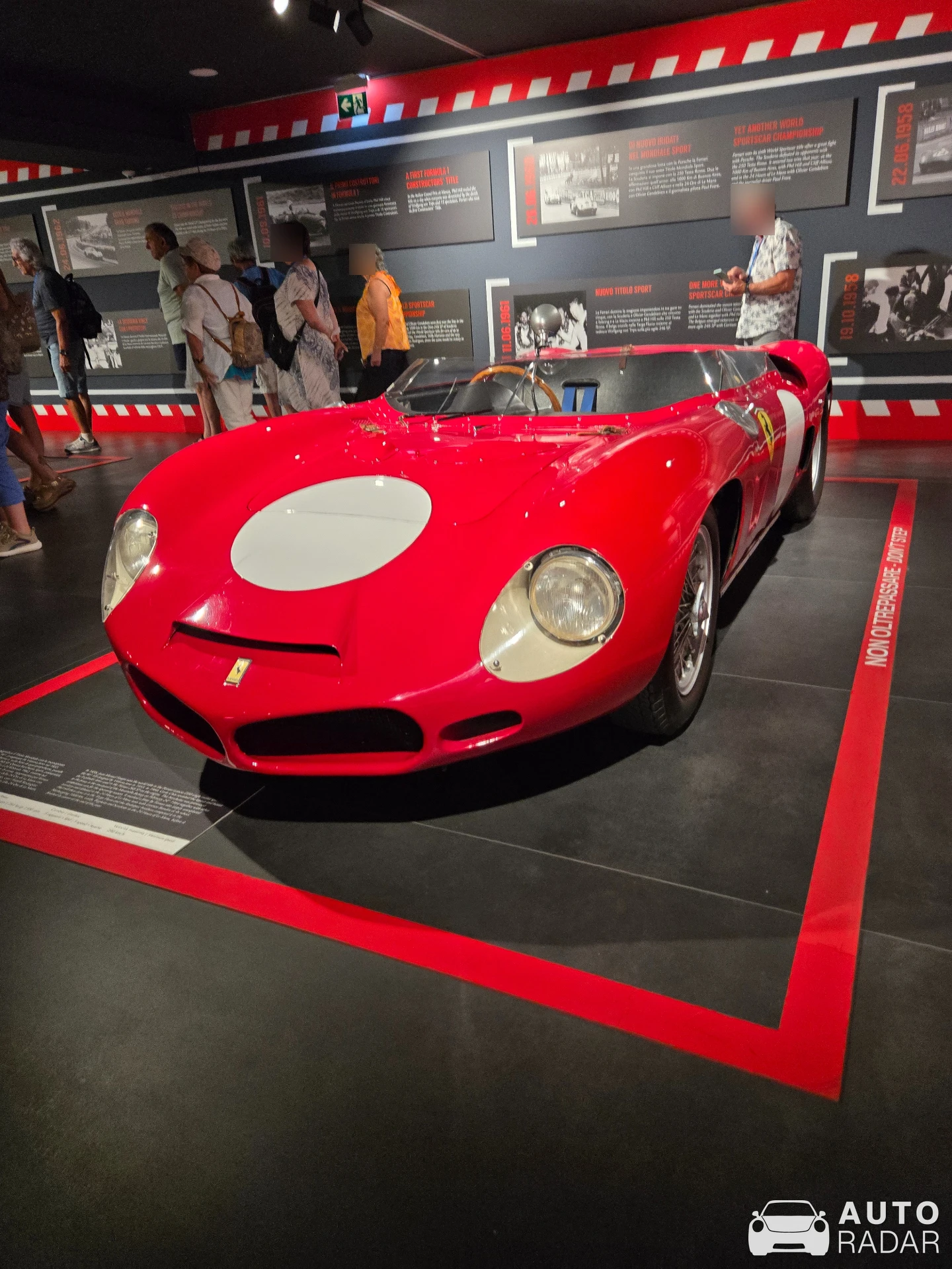 Ferrari 268 SP spotted in Maranello