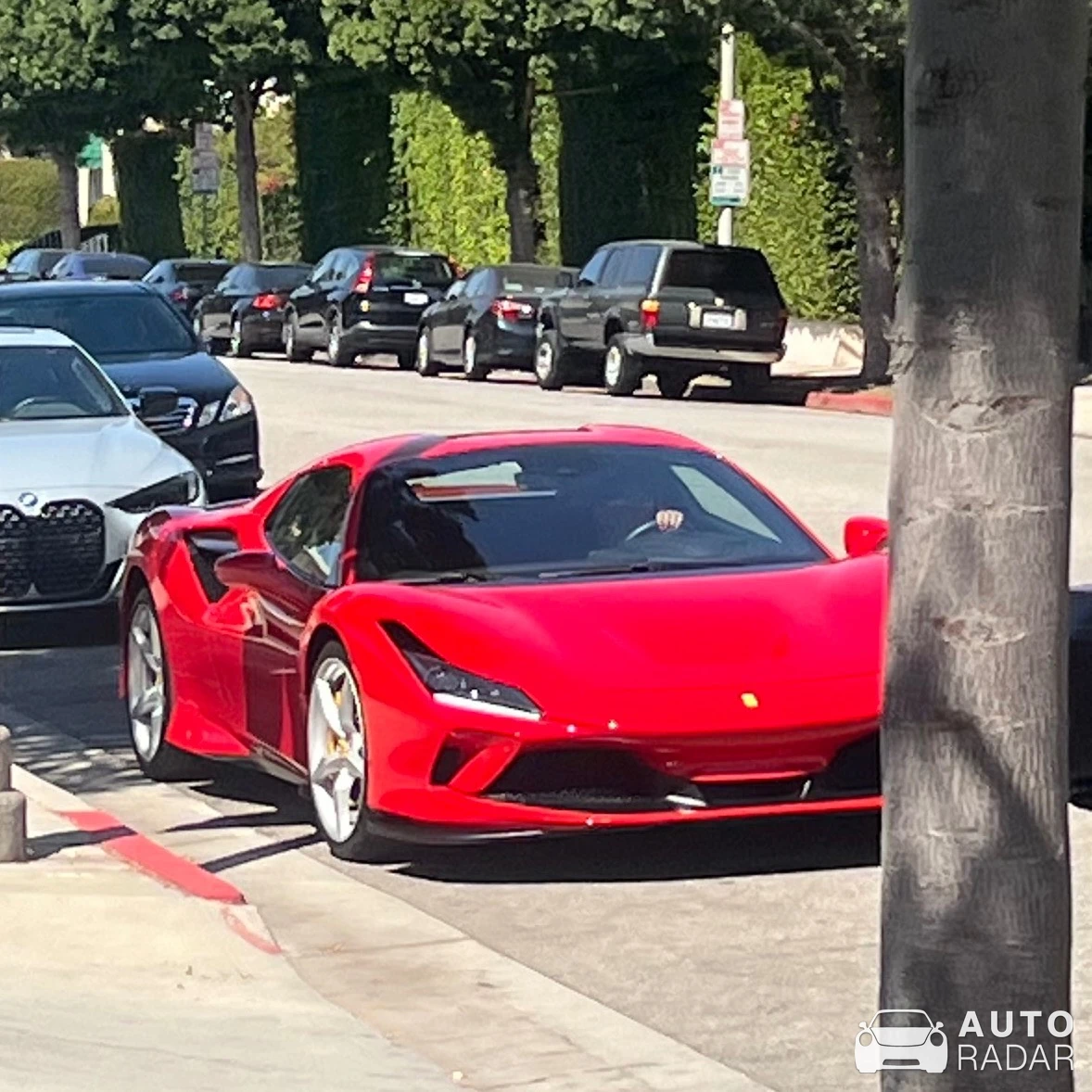 Ferrari F8 Spider spotted in Beverly Hills, United States