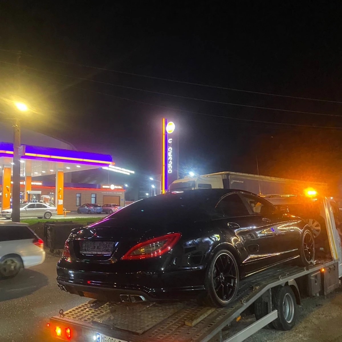 Mersedes W218 spotted in Batumi, Georgia