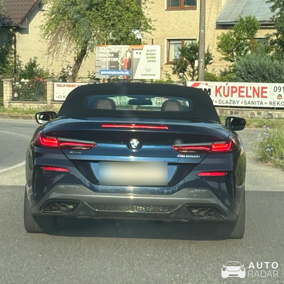 BMW M850i G14 Cabriolet spotted in Martin