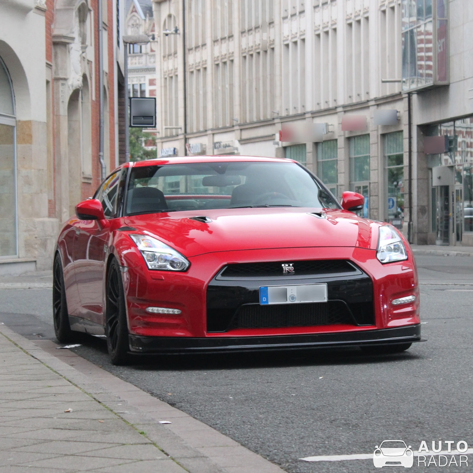 Nissan GT-R 2013 spotted in Erfurt, Germany