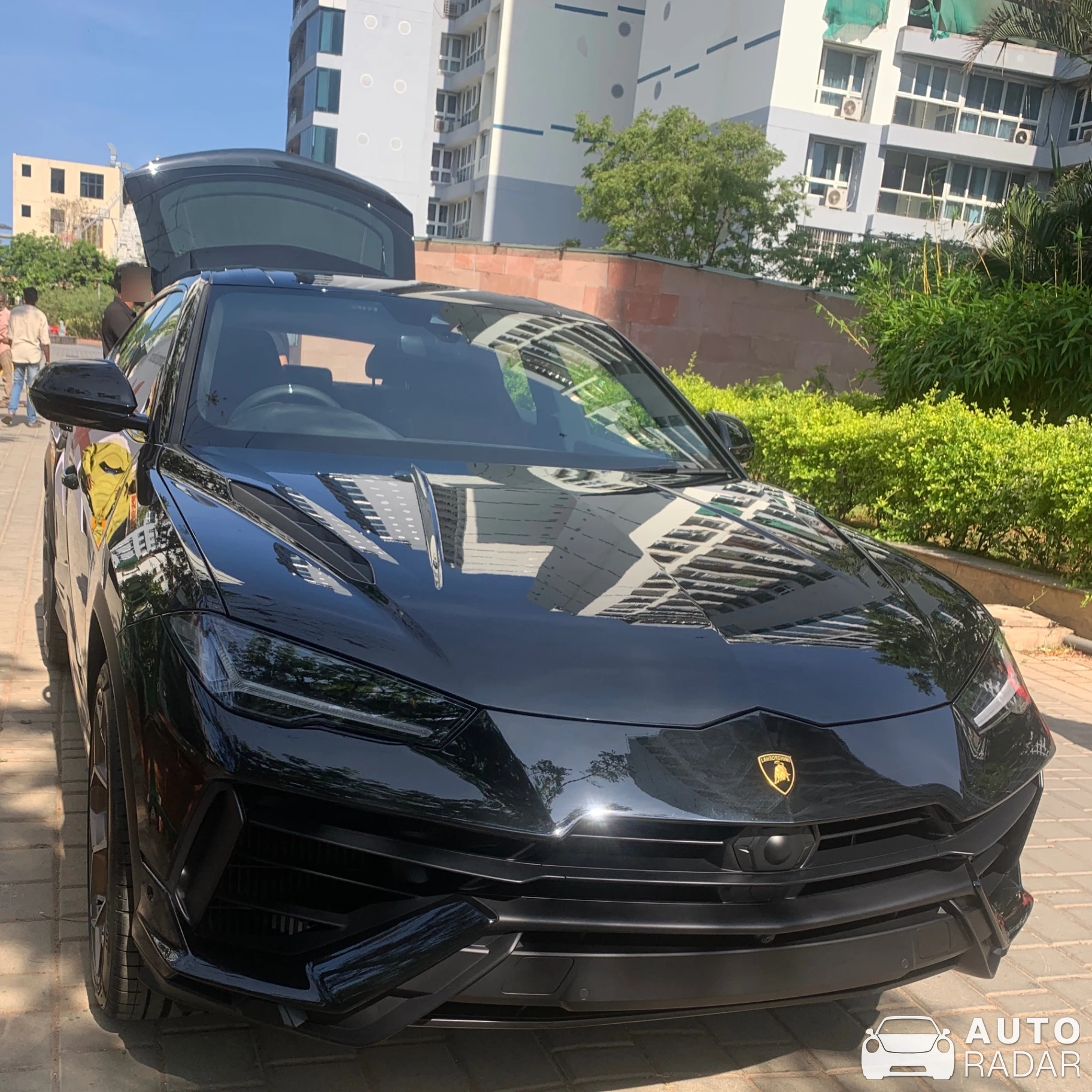 Lamborghini Urus S spotted in Chennai, India