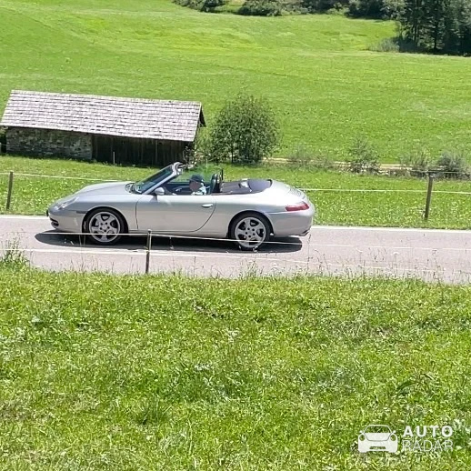 Porsche 996 Carrera Cabriolet spotted in Rasen-Antholz