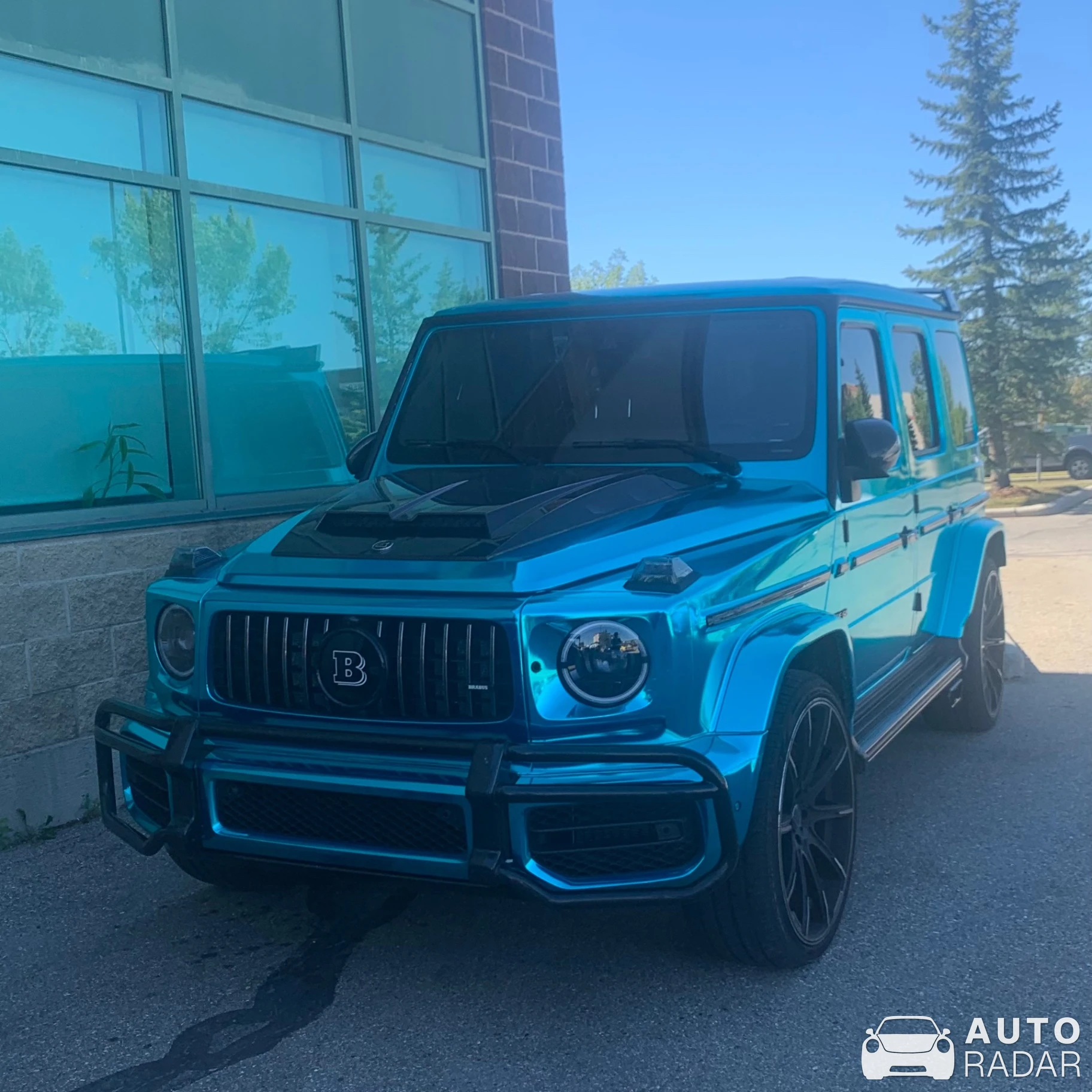 Mercedes-AMG Brabus G 700 Widestar 2016 spotted in Calgary, Canada