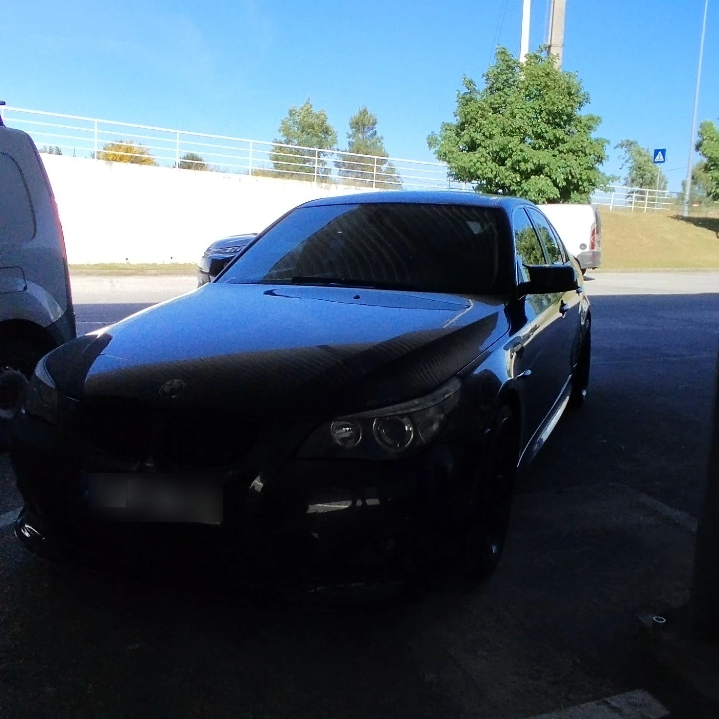 BMW M5 E60 spotted in Guarda District, Portugal