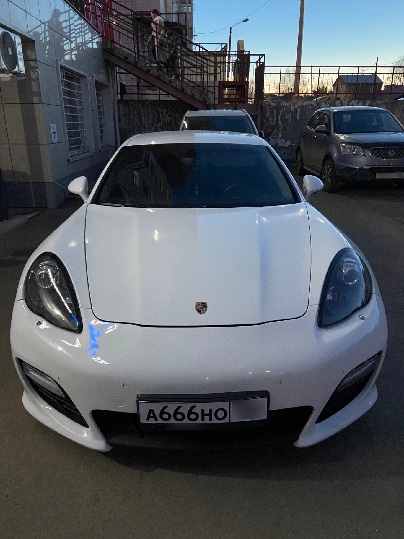 Porsche Panamera spotted in Красноярск, Россия