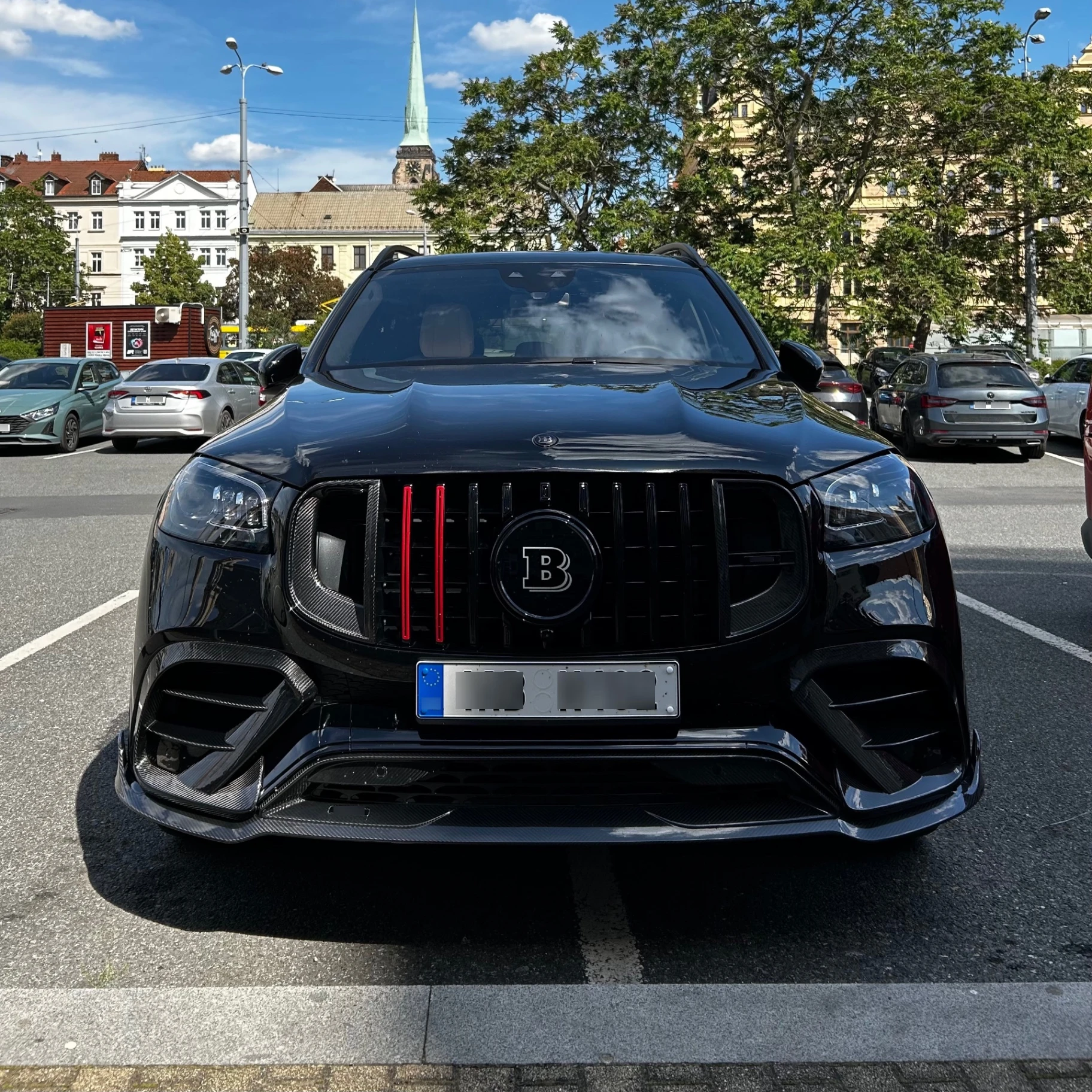Mercedes-AMG Brabus GLS B40S-800 X167 spotted in Pilsen, Czechia