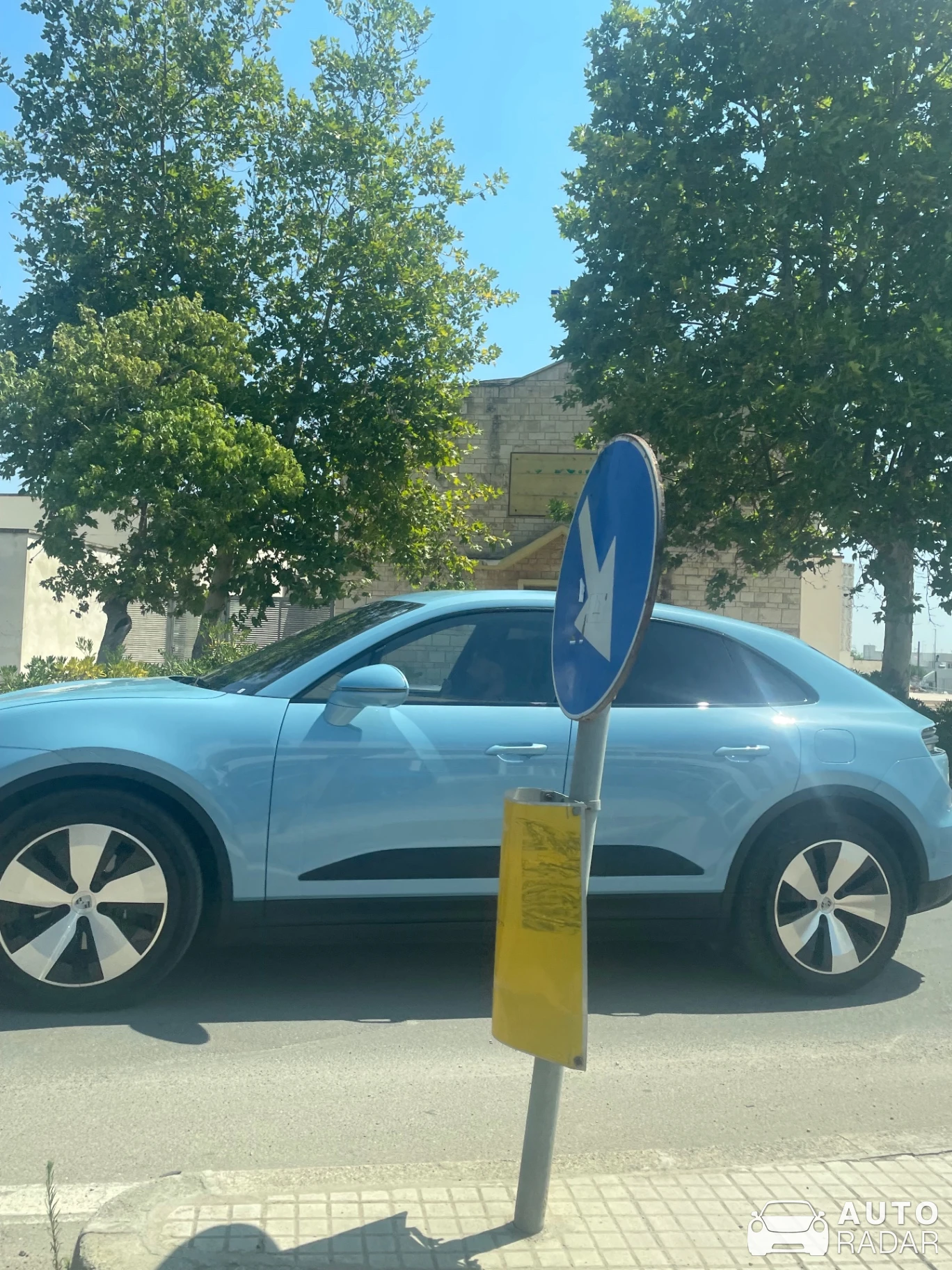 Porsche Macan EV spotted in Torre Lapillo, Italy