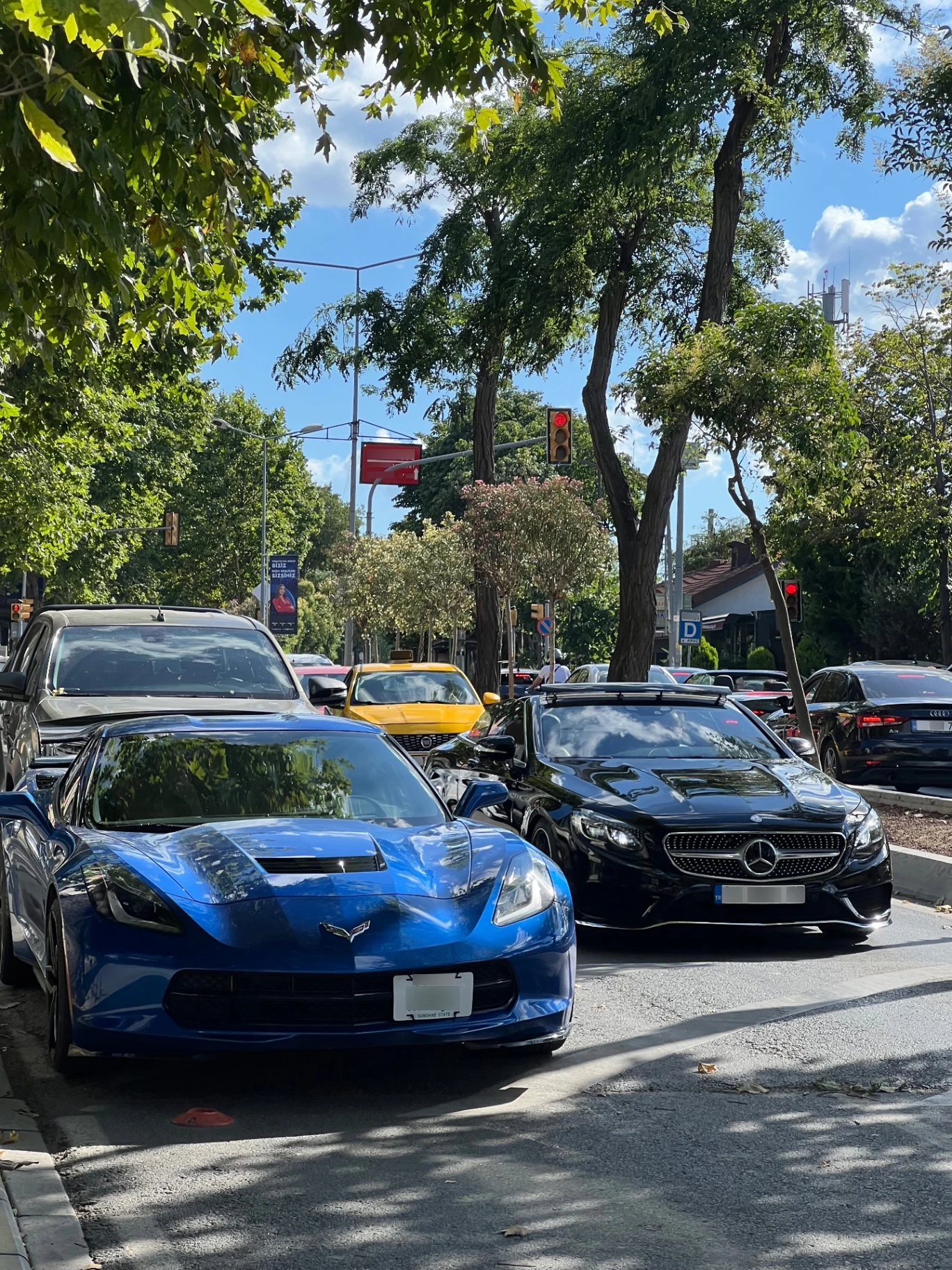 Chevrolet Corvette C7 Z06 spotted in Bakırköy, Türkiye