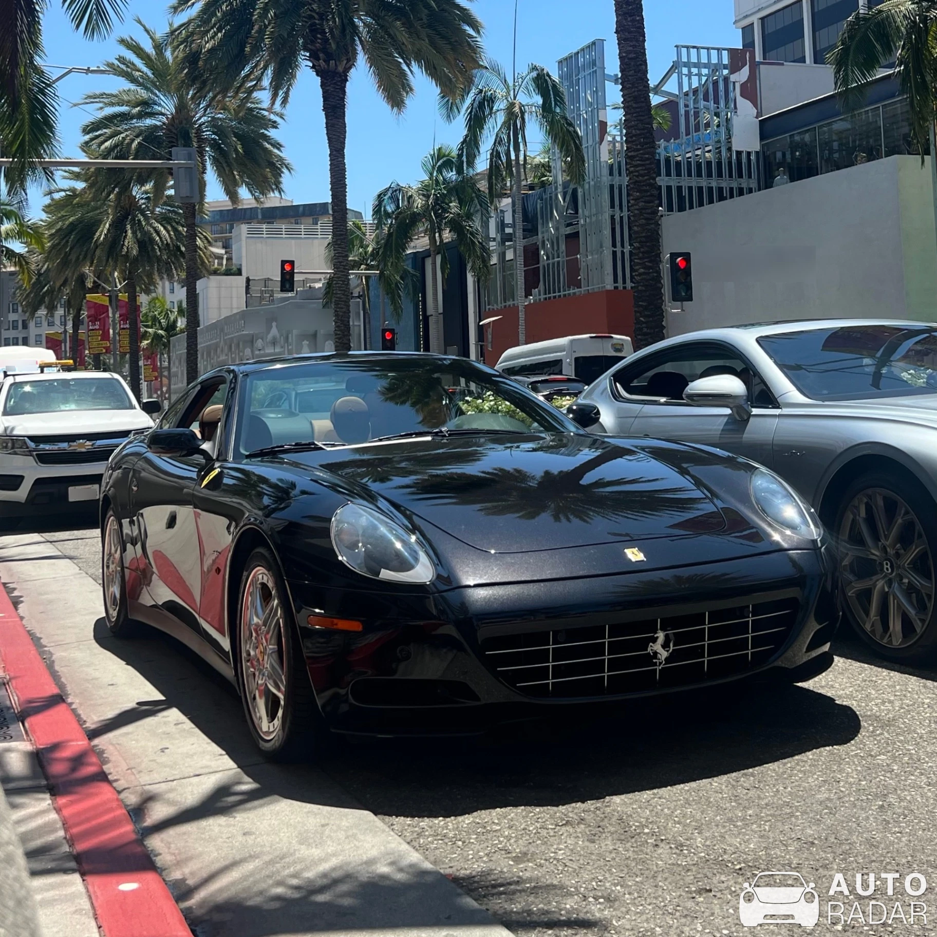 Ferrari 612 Scaglietti spotted in Beverly Hills, United States