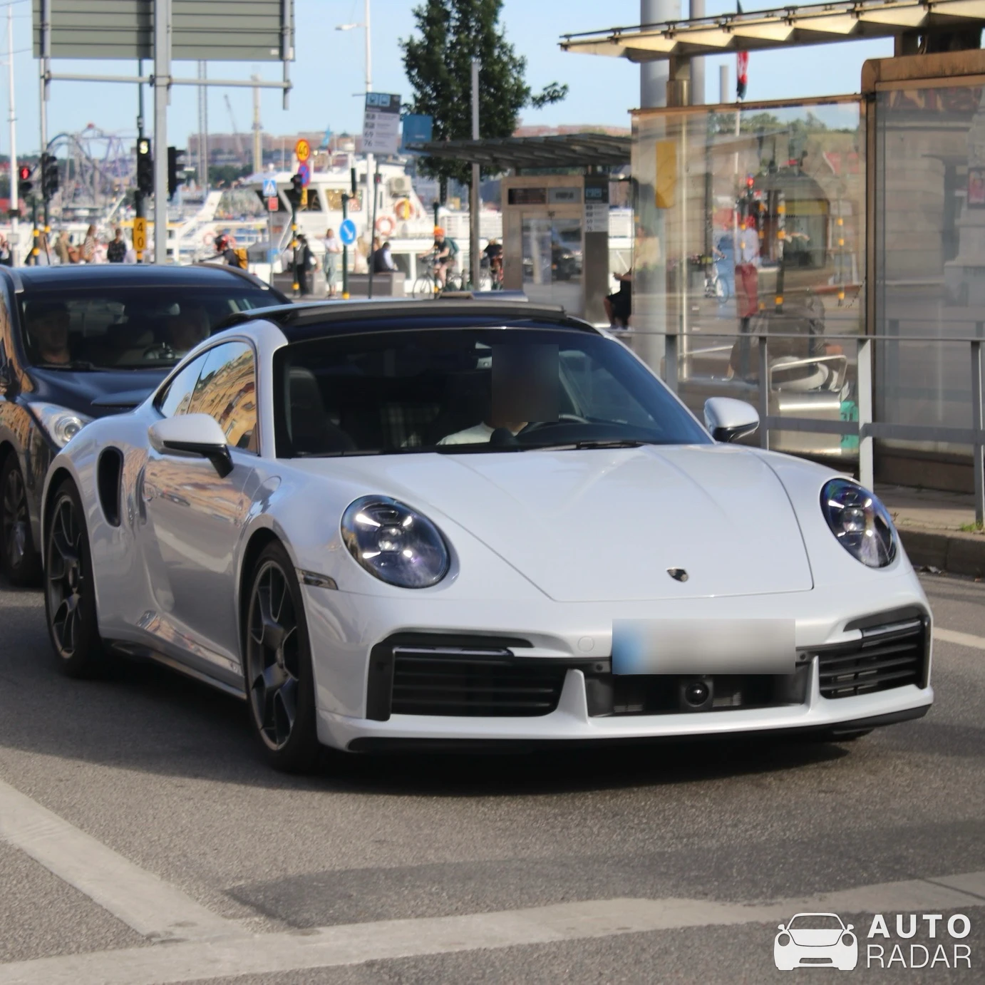 Porsche 992 Turbo 50 spotted in Stockholm