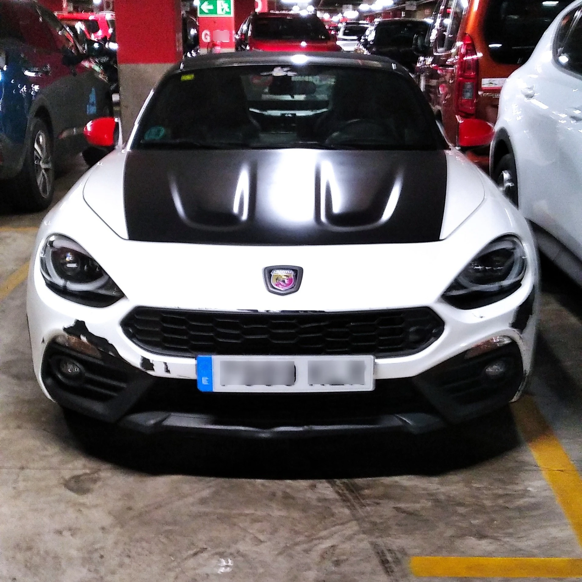 Abarth 124 Spider spotted in Playa de Salinetas, España