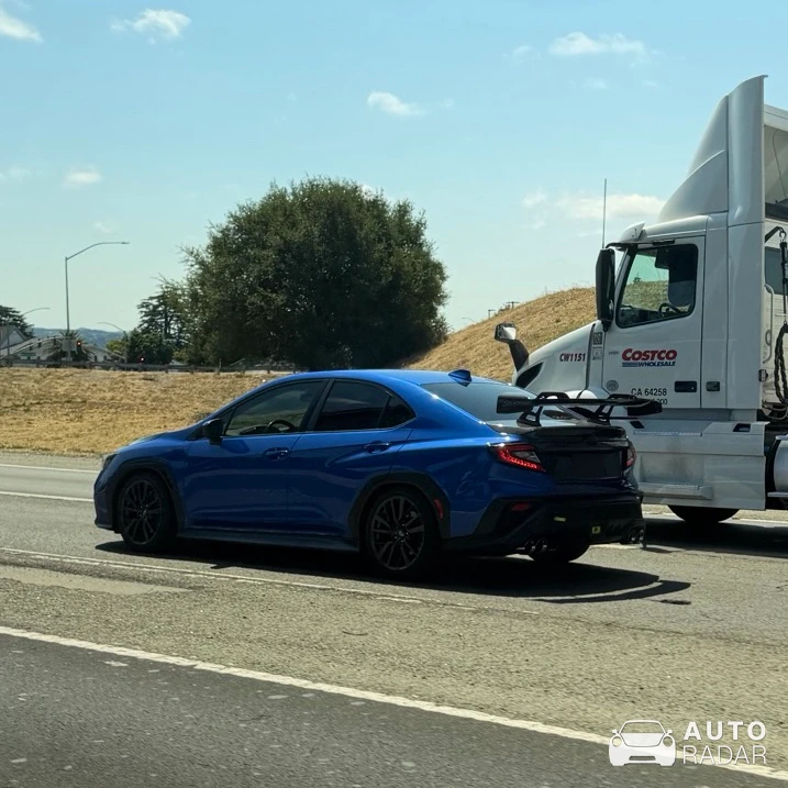 Subaru WRX spotted in San Leandro