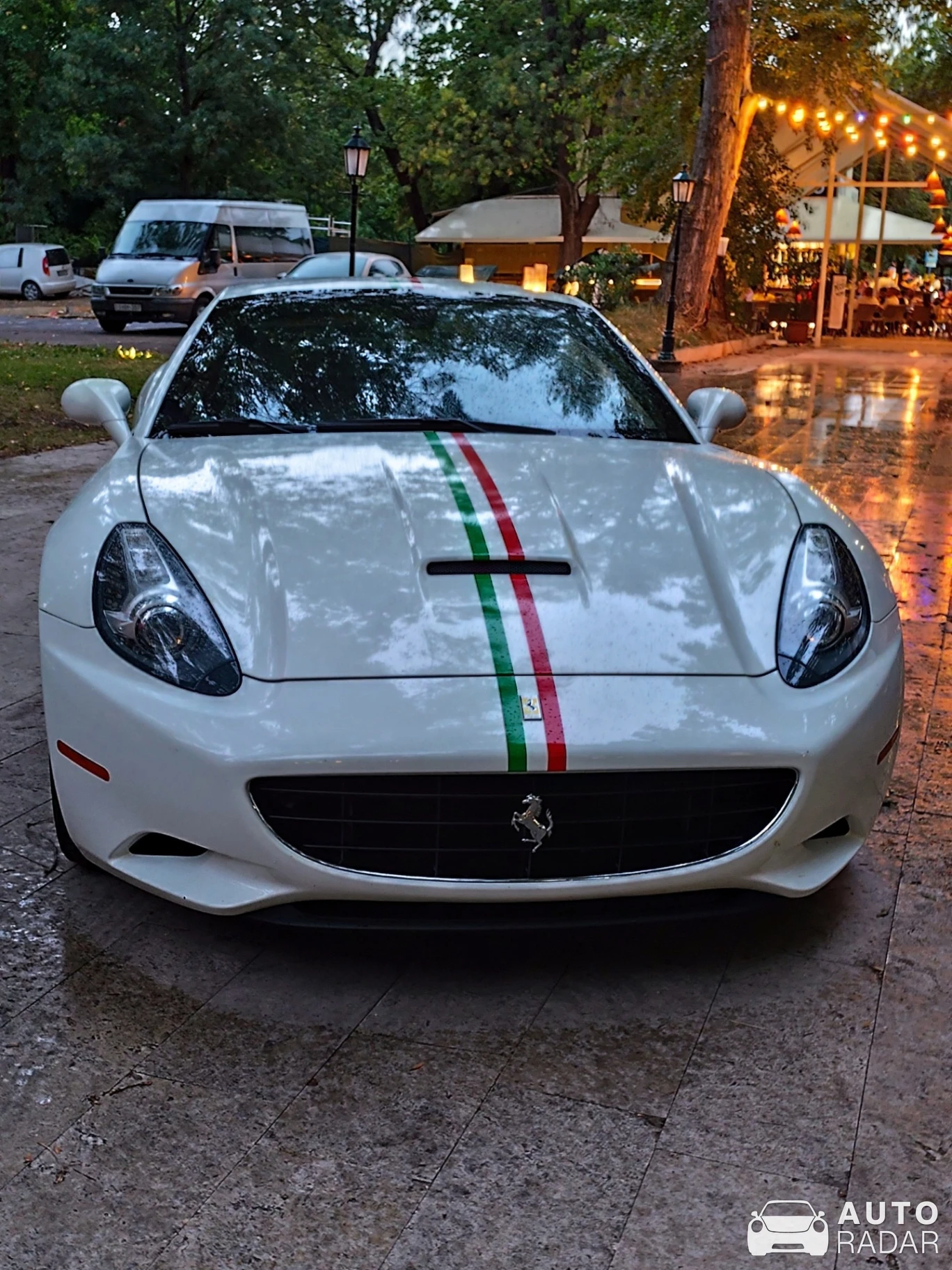 Ferrari California spotted in Balatonfüred, Hungary