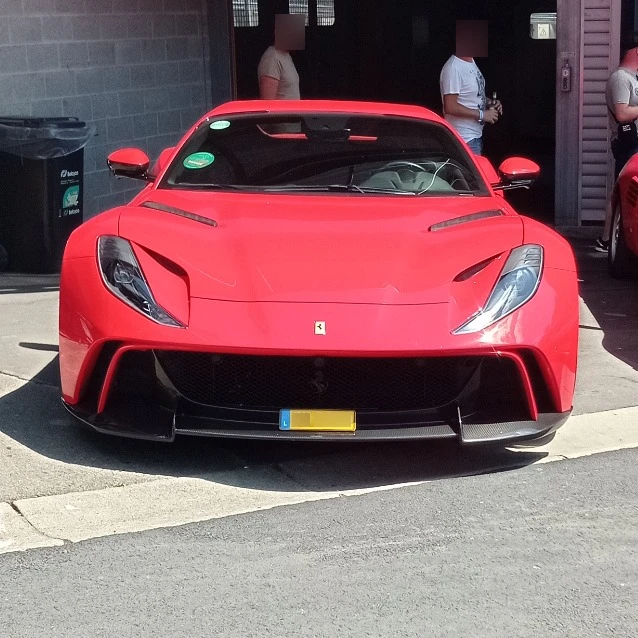 Ferrari 812 Superfast Novitec Rosso spotted in Stavelot, Belgique