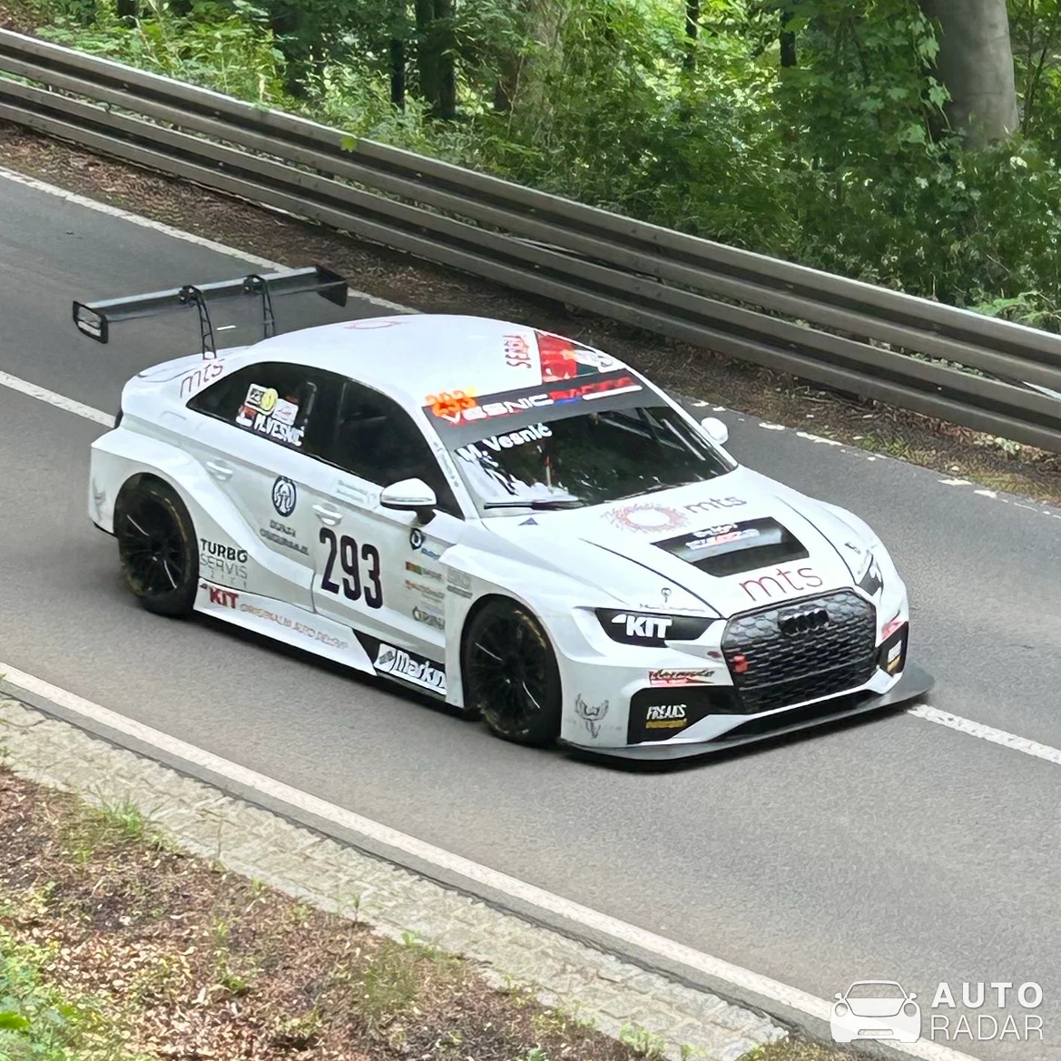 Audi RS3 LMS TCR spotted in Bad Liebenstein