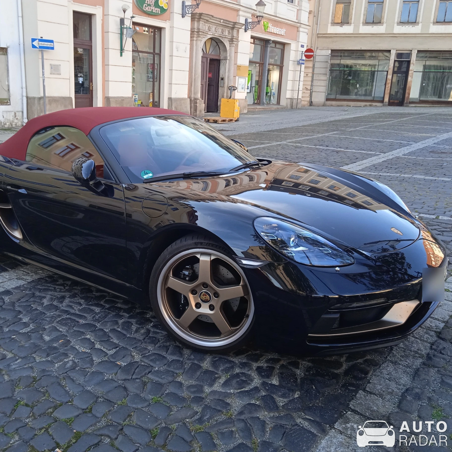 Porsche 718 Boxster 25 Jahre spotted in Zittau, Germany