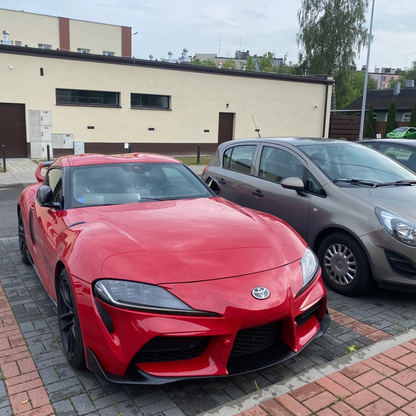 Toyota Supra A90 spotted in Częstochowa, Polska