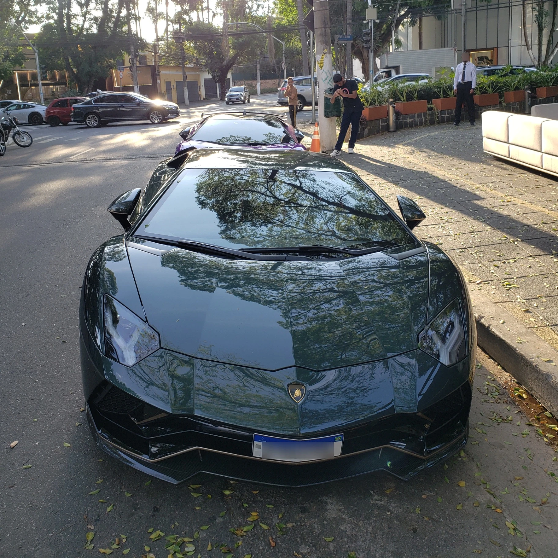 Lamborghini Aventador LP780-4 Ultimae spotted in Jardim Europa, Brazil