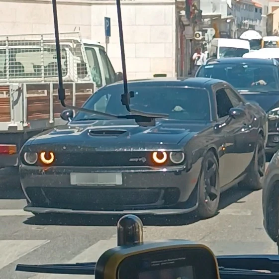 Dodge Challenger SRT spotted in Lisboa, Portugal