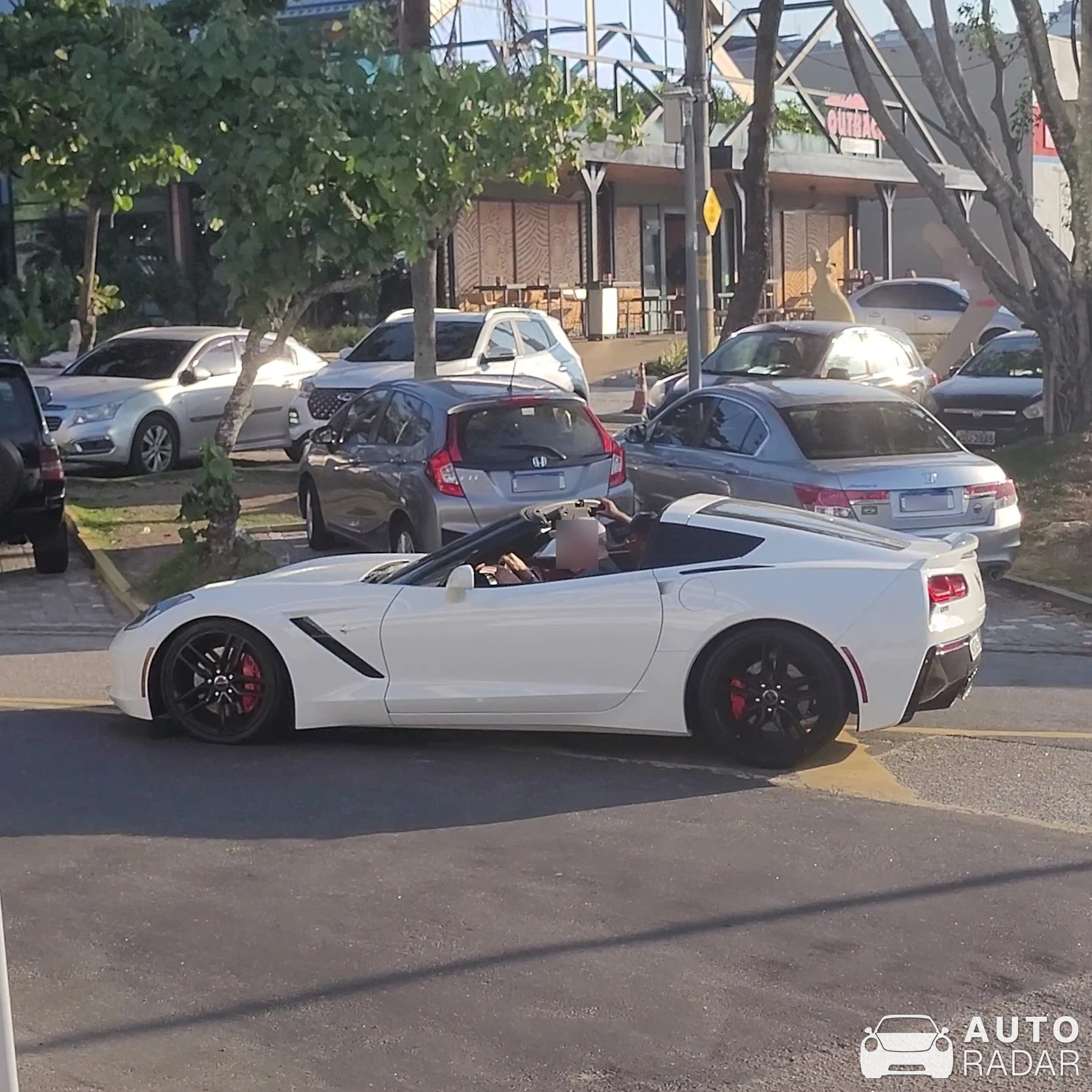 Chevrolet Corvette C7 Z06 Convertible spotted in Barra da Tijuca, Brazil