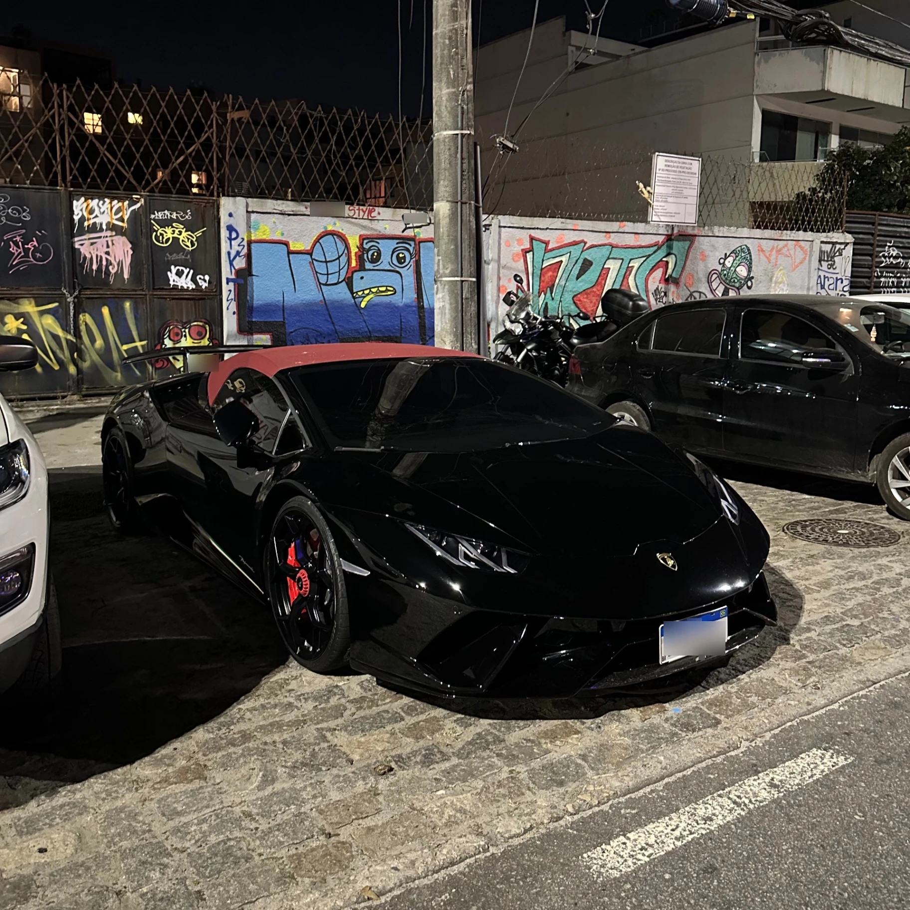 Lamborghini Huracán LP640-4 Performante Spyder spotted in Barra da Tijuca, Brazil
