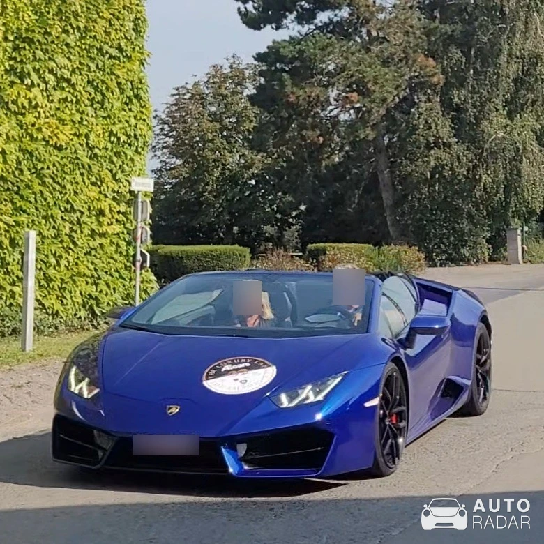 Lamborghini Huracán Spyder spotted in Staden, Belgium