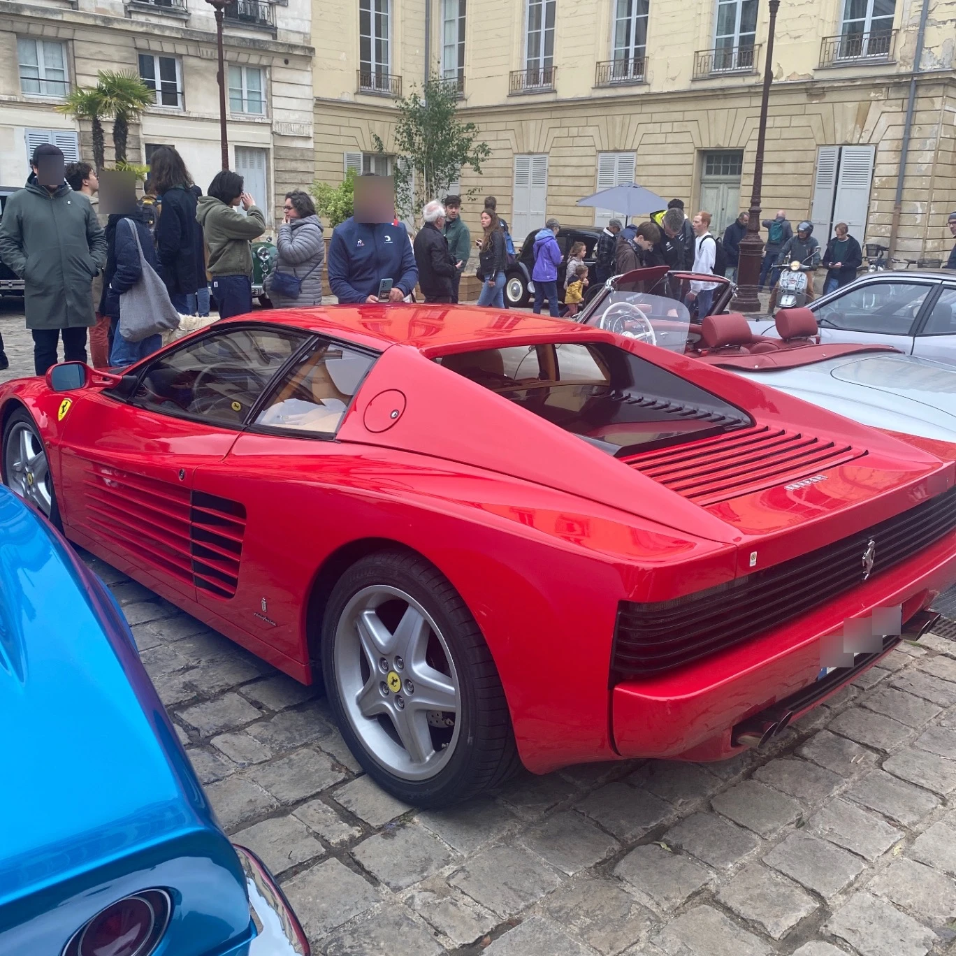 Ferrari 512 TR spotted in Versailles, France