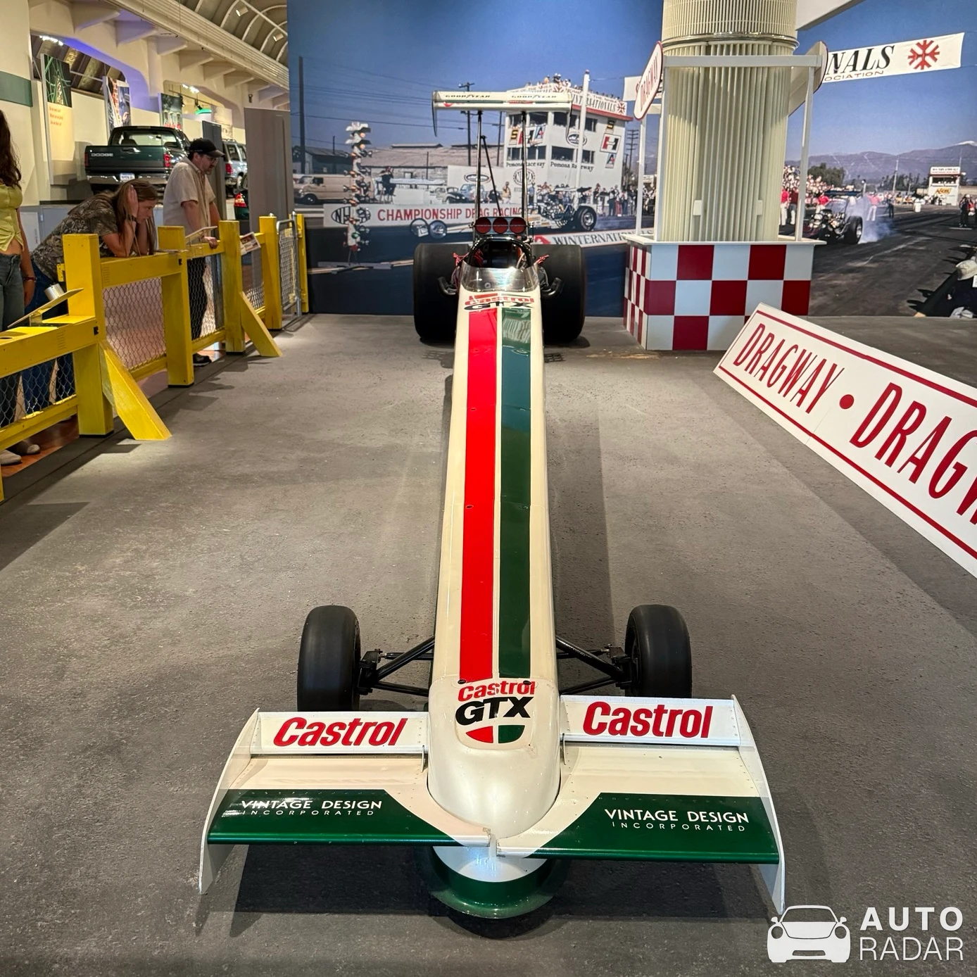 Castrol GTX Top Fuel Dragster spotted in Dearborn