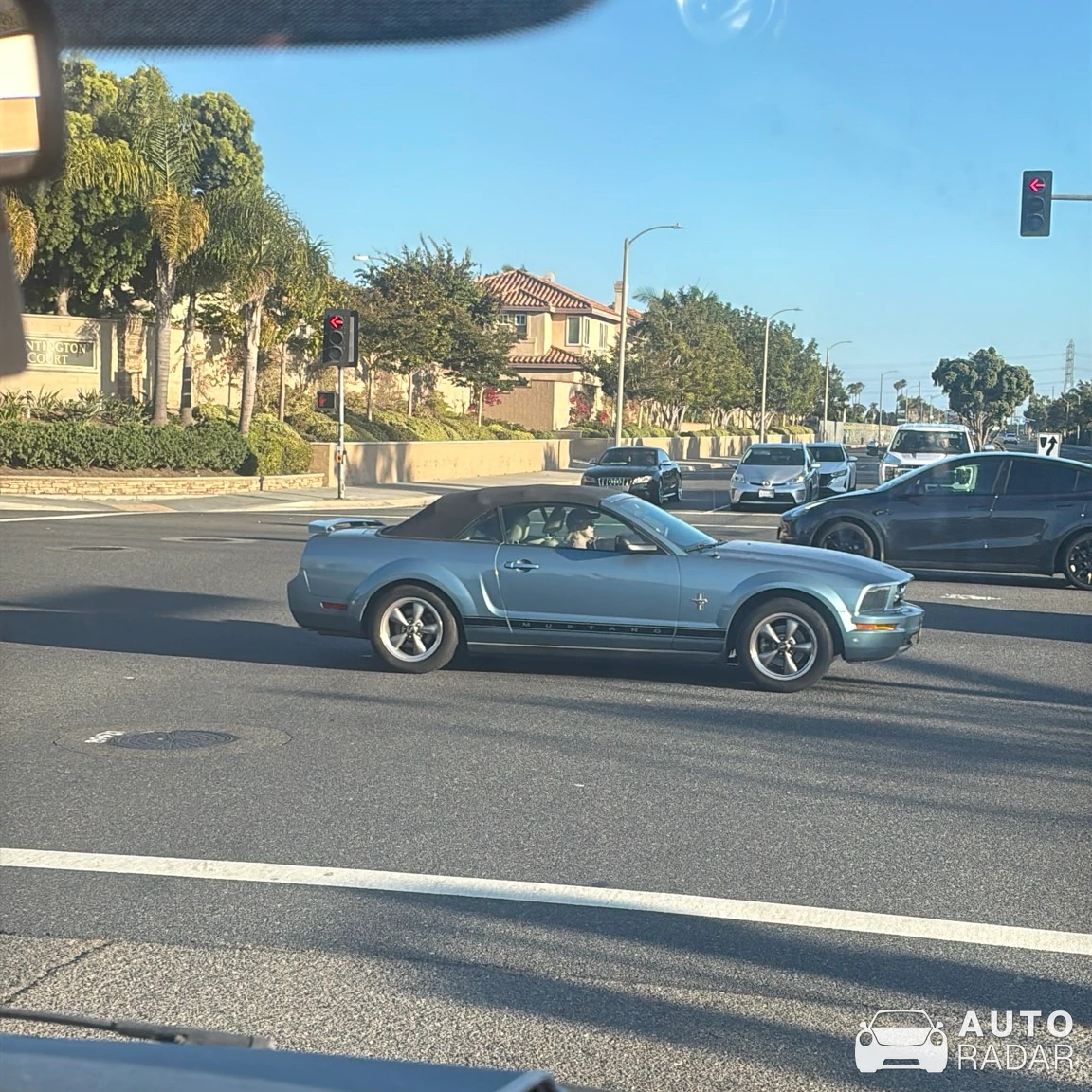 Ford Mustang GT Convertible spotted in Huntington Beach