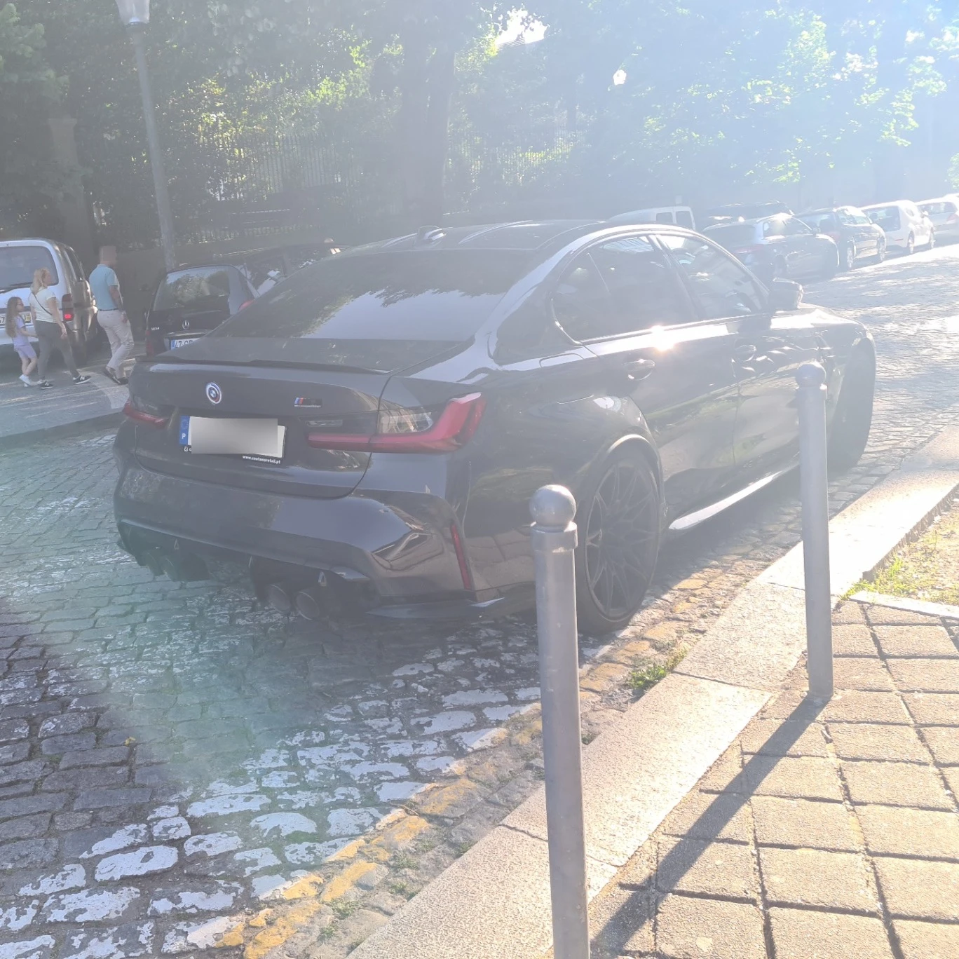 Bmw M5 comp spotted in , Portugal