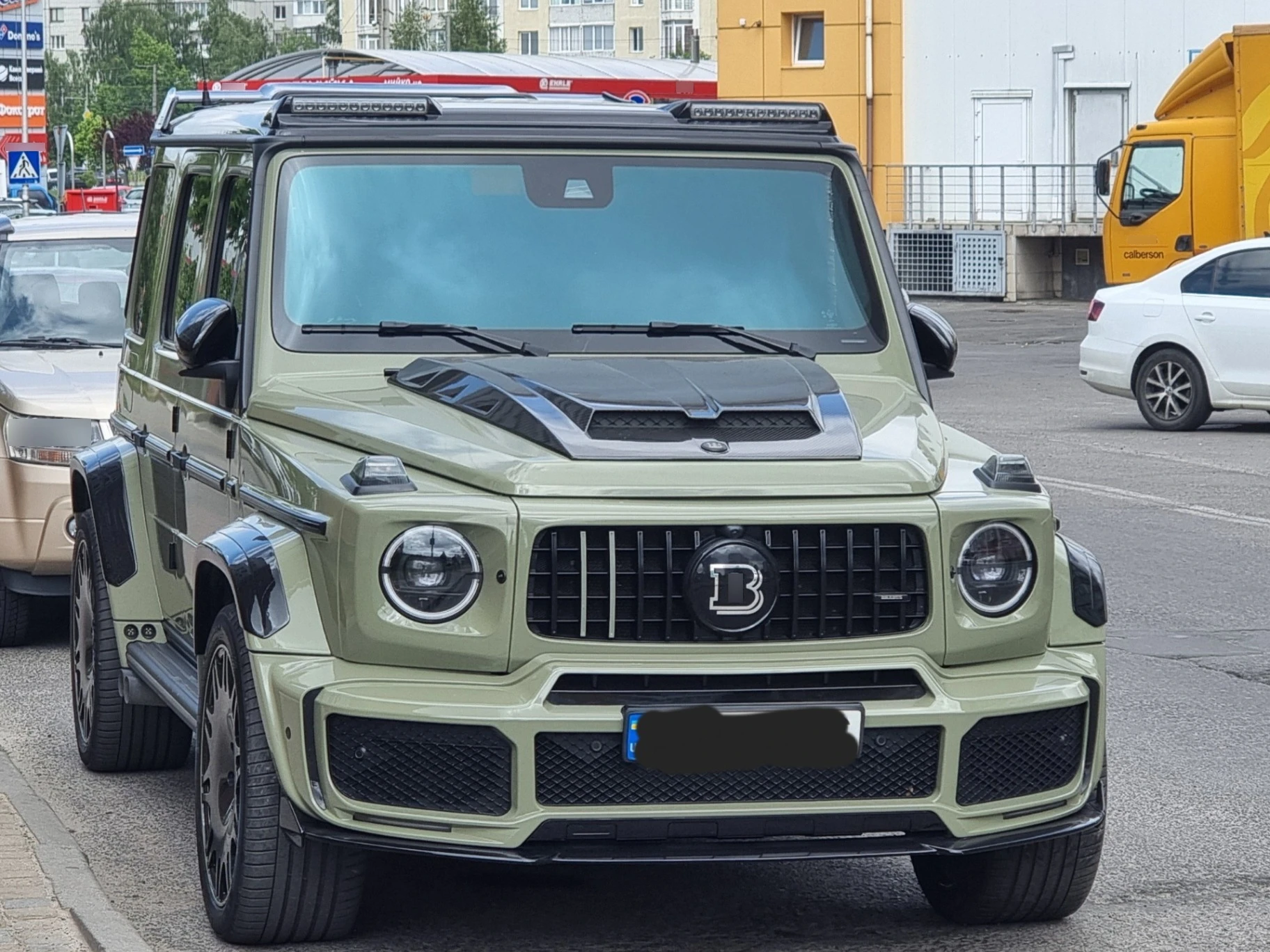 Mercedes-AMG Brabus G 700 Widestar spotted in Львів, Україна