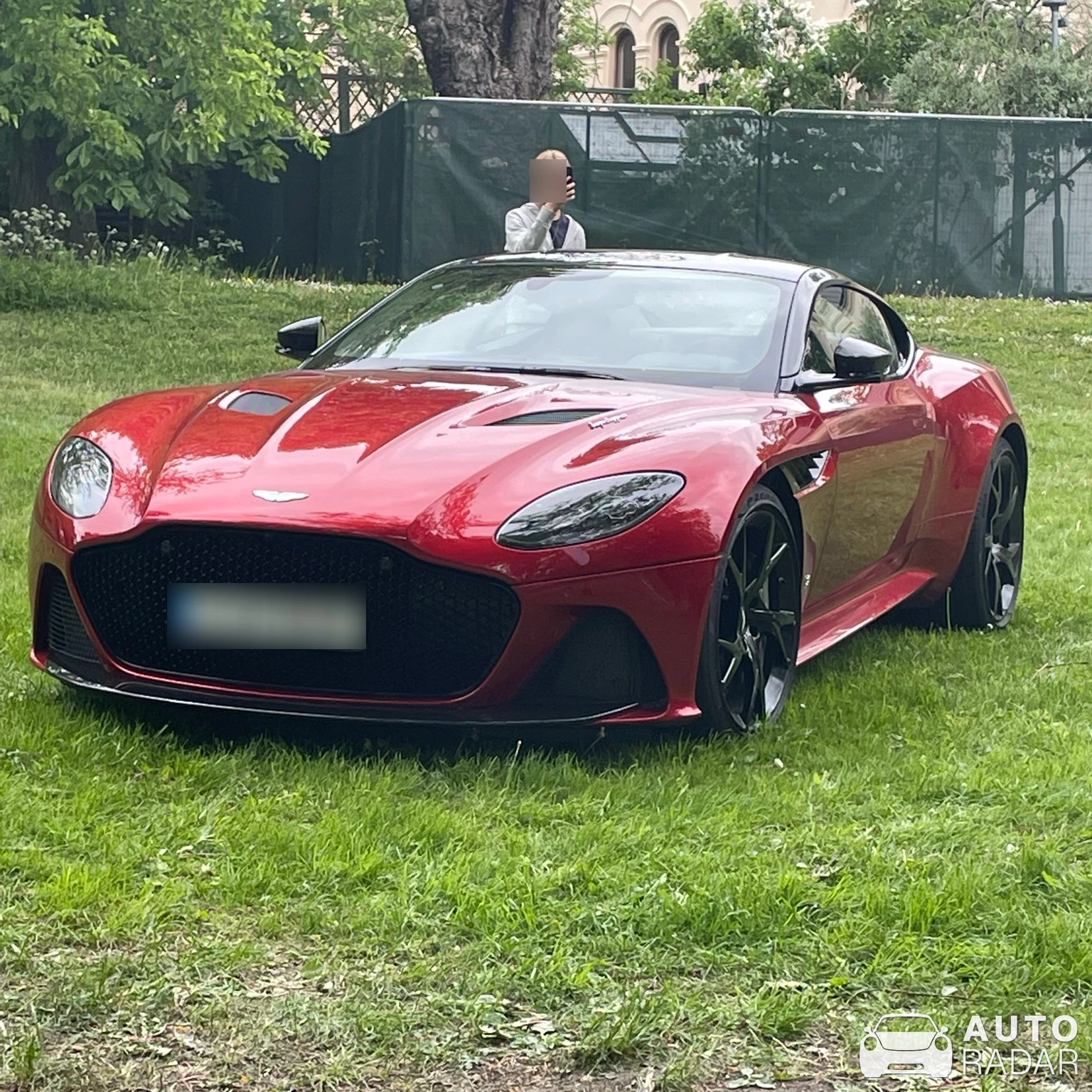 Aston Martin DBS Superleggera spotted in Stockholm