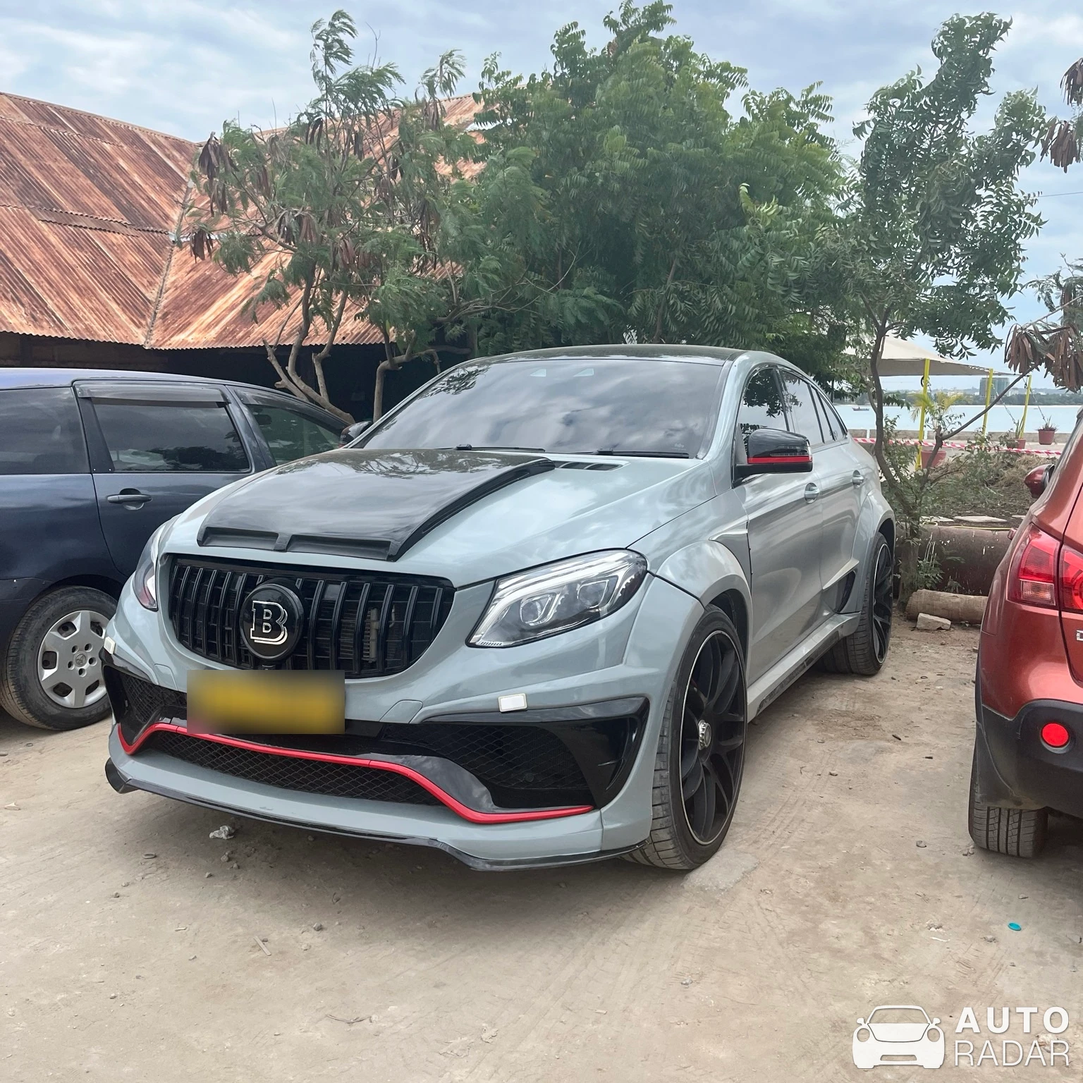 Mercedes-AMG Brabus GLE spotted in Msasani