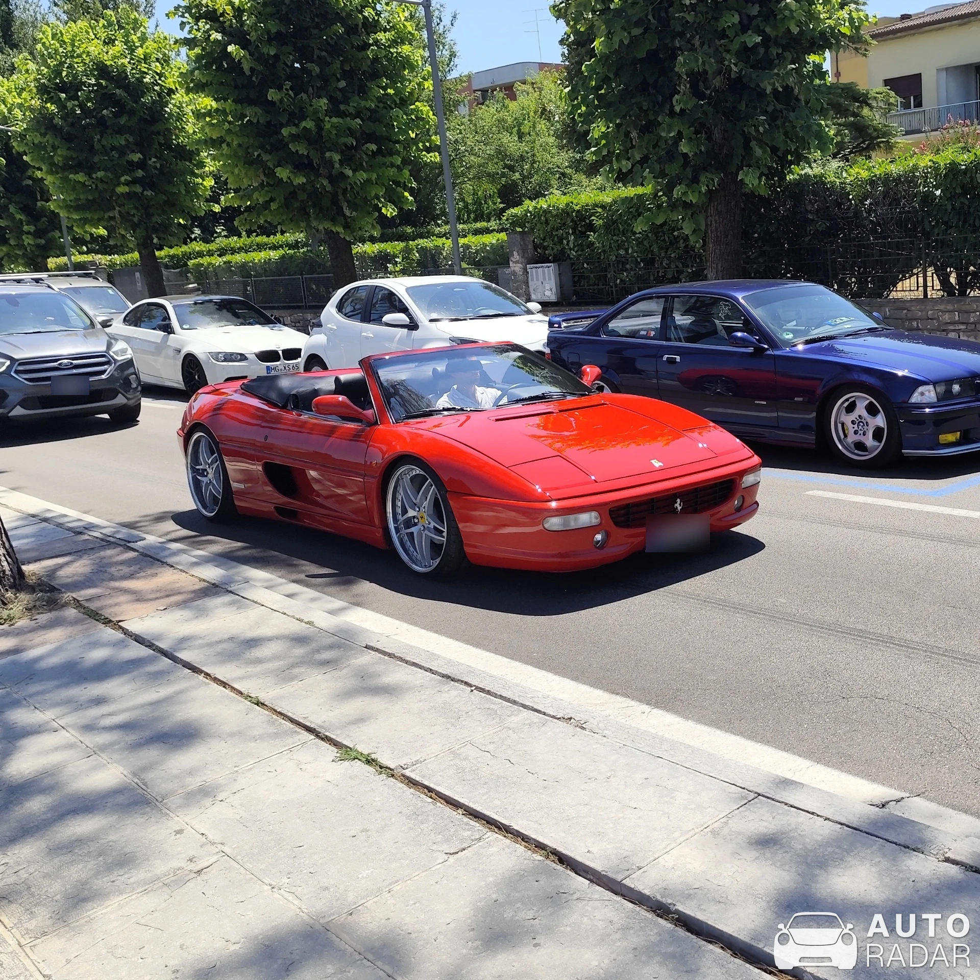 Ferrari F355 Spider spotted in Peschiera del Garda