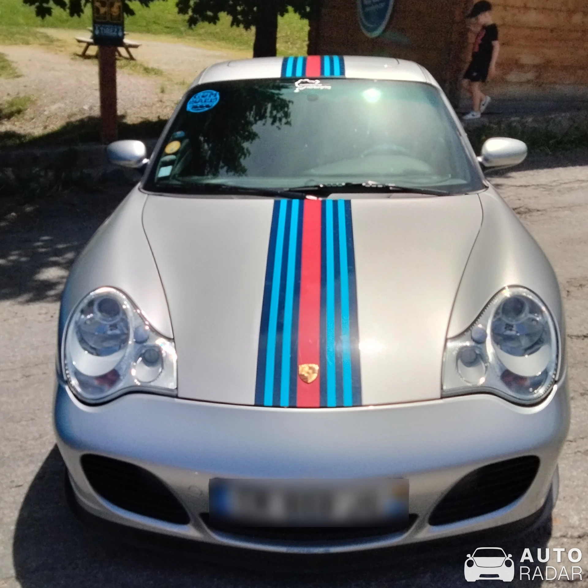 Porsche 996 GT3 spotted in Valloire