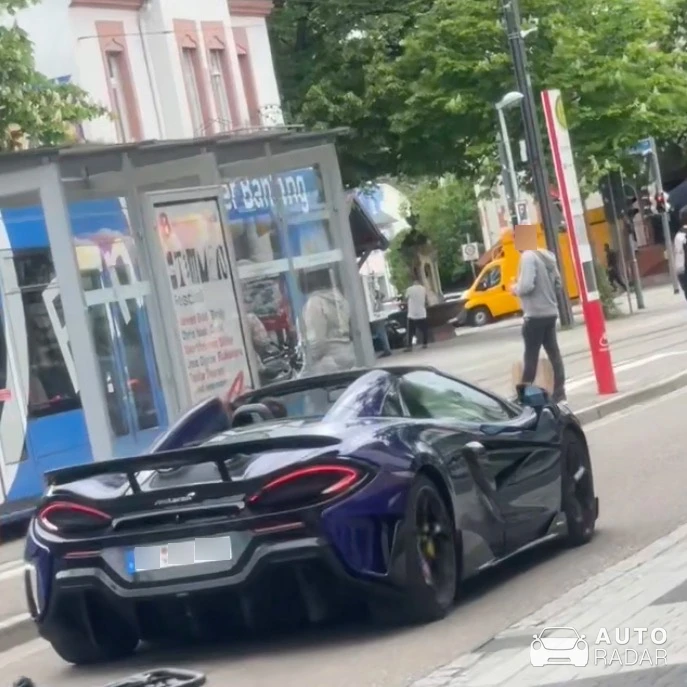 McLaren 600LT Spider spotted in Freiburg im Breisgau, Germany