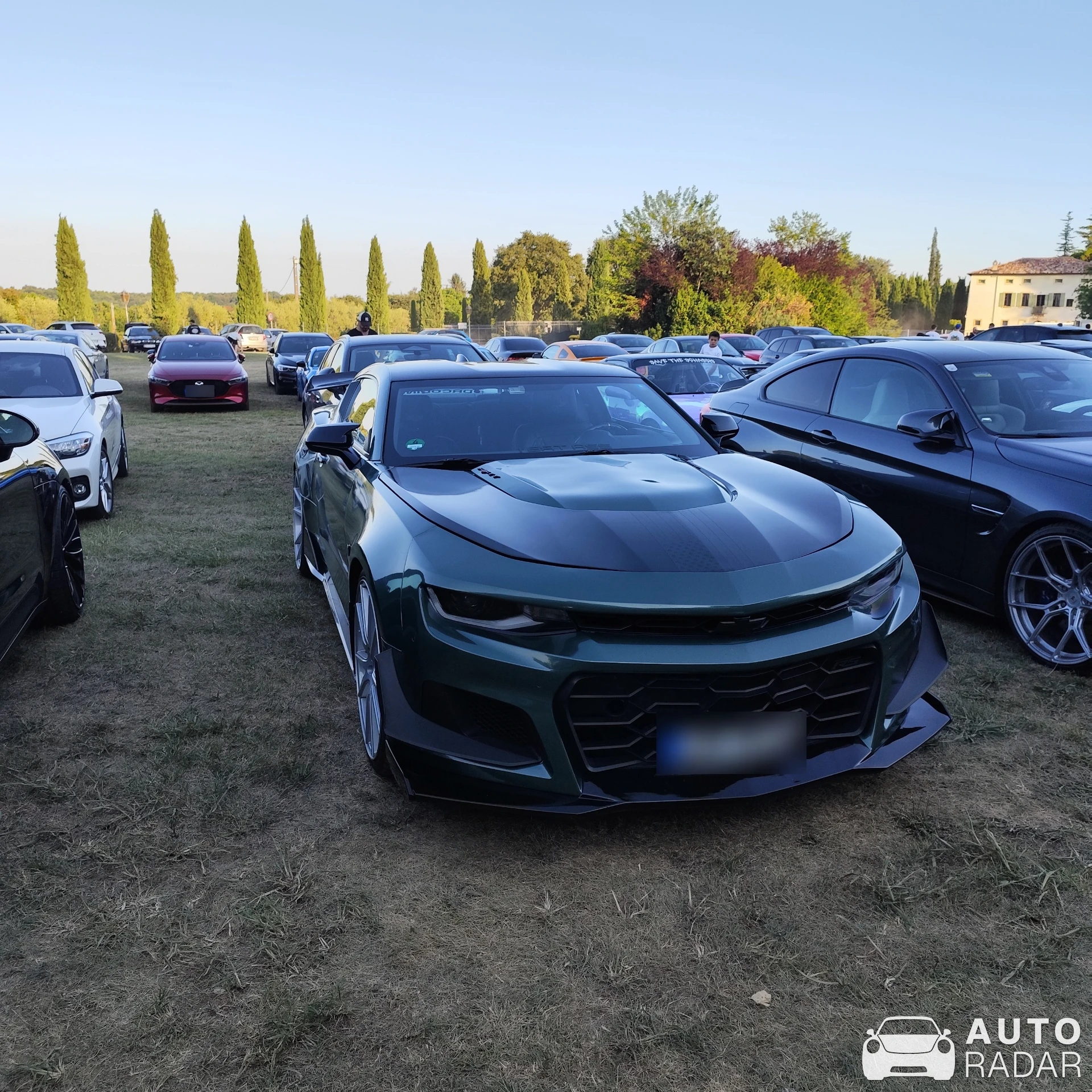 Chevrolet Camaro SS spotted in Monzambano