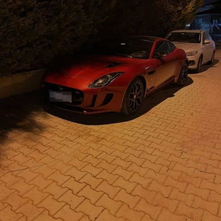 Jaguar F Type S spotted in Eskişehir, Türkiye