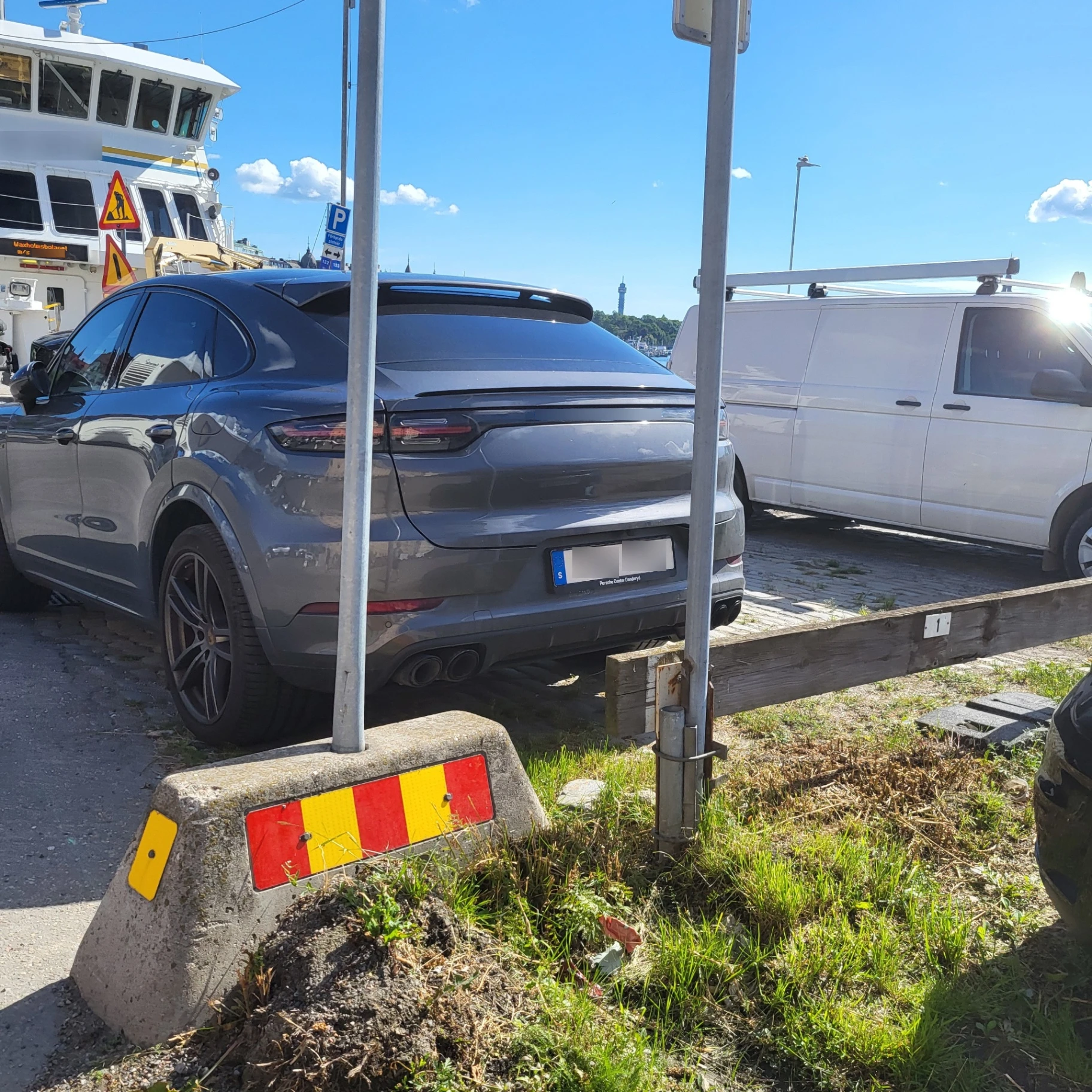 Porsche Cayenne Coupé spotted in Stockholm, Sweden