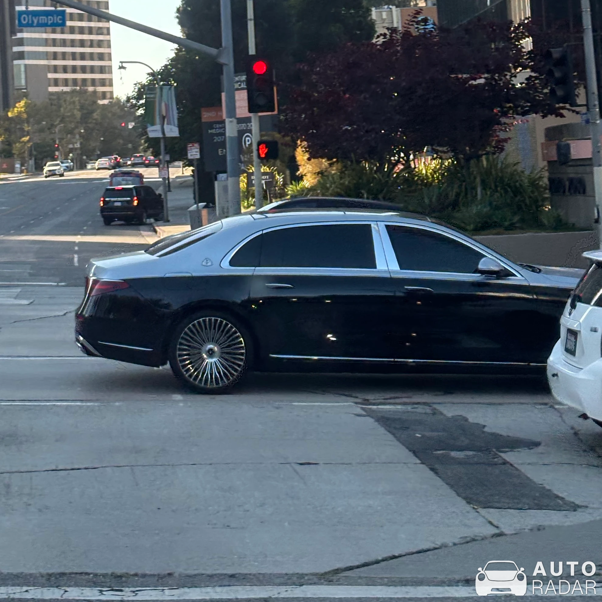 Mercedes-Maybach S-Klasse spotted in Los Angeles